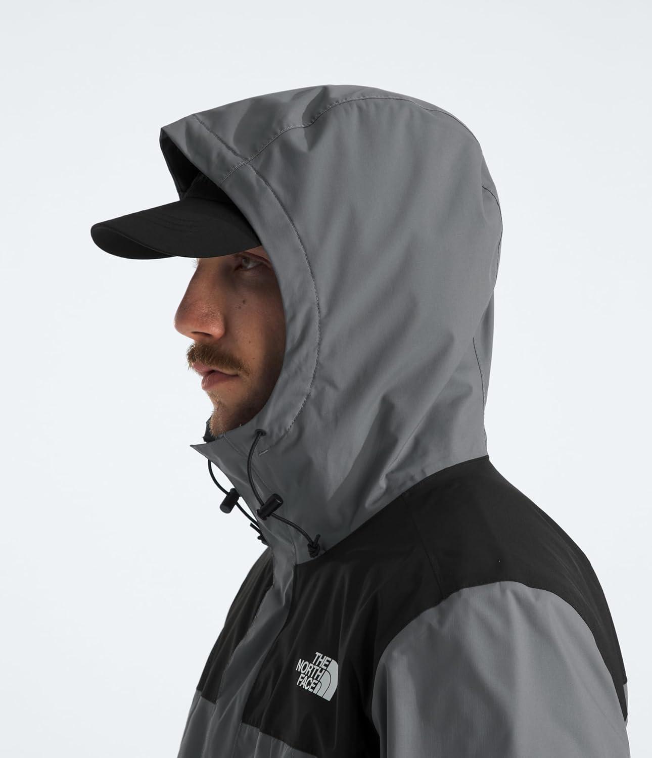 imageTHE NORTH FACE Mens Antora Triclimate Jacket Waterproof Shell Warm Inner Fleece Layer Adjustable 3 Piece HoodSmoked PearlTnf Black