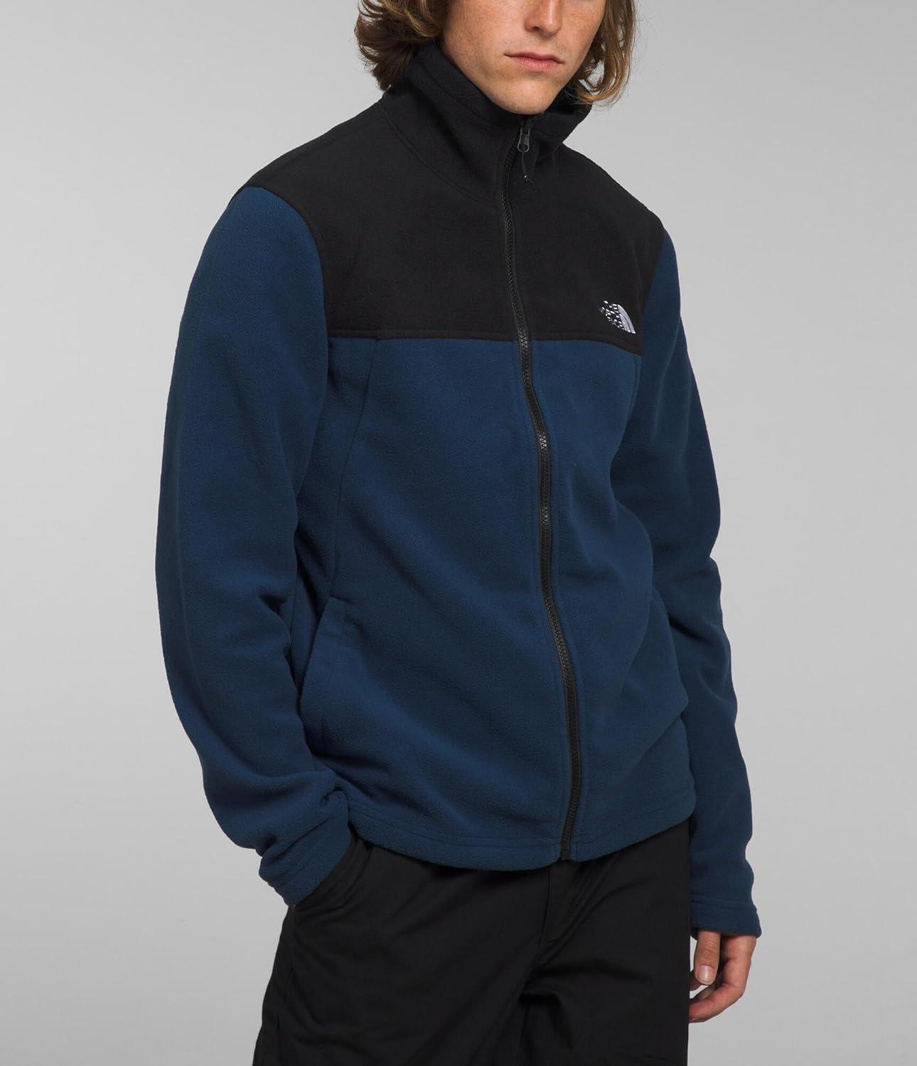 imageTHE NORTH FACE Mens Antora Triclimate Jacket Waterproof Shell Warm Inner Fleece Layer Adjustable 3 Piece HoodSummit NavyTnf Black