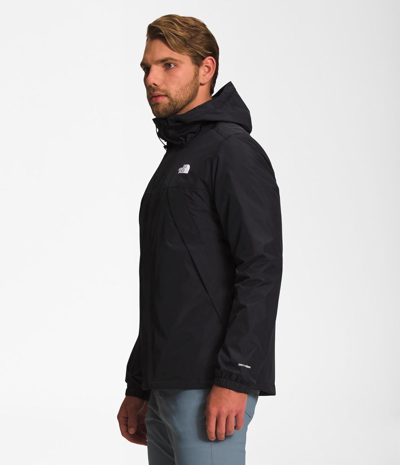 imageTHE NORTH FACE Mens Antora Triclimate Jacket Waterproof Shell Warm Inner Fleece Layer Adjustable 3 Piece HoodTnf BlackVanadis Greynpf