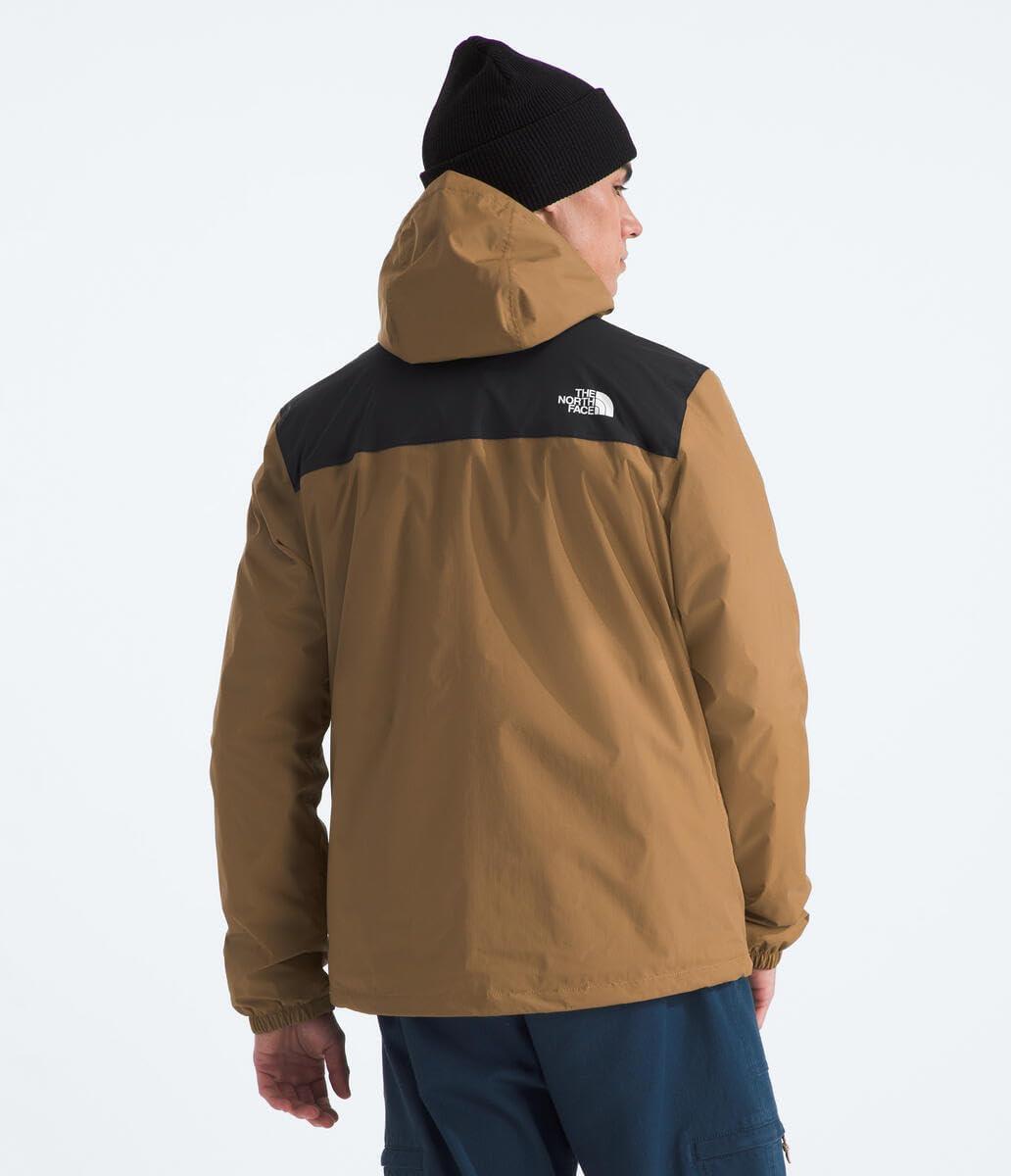 imageTHE NORTH FACE Mens Antora Triclimate Jacket Waterproof Shell Warm Inner Fleece Layer Adjustable 3 Piece HoodUtility BrownTnf Black