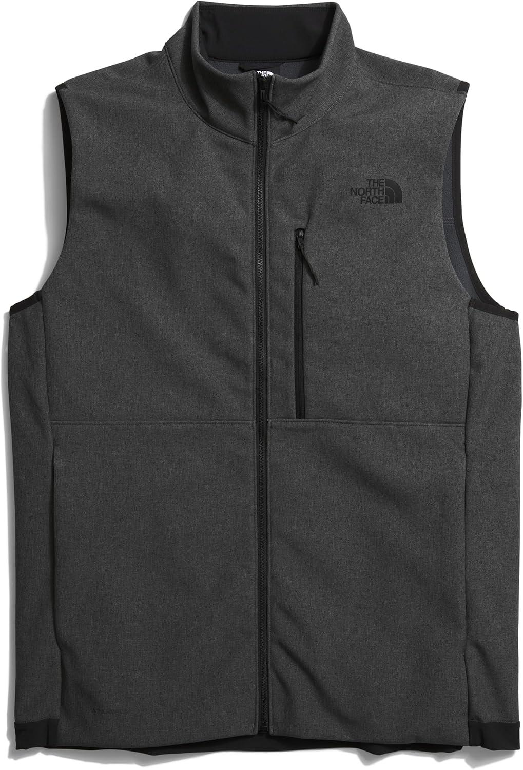 imageTHE NORTH FACE Mens Apex Bionic 3 Windproof Vest Water ampamp Wind Resistant Softshell With Zippered Pockets Adjustable HemTnf Dark Grey Heather