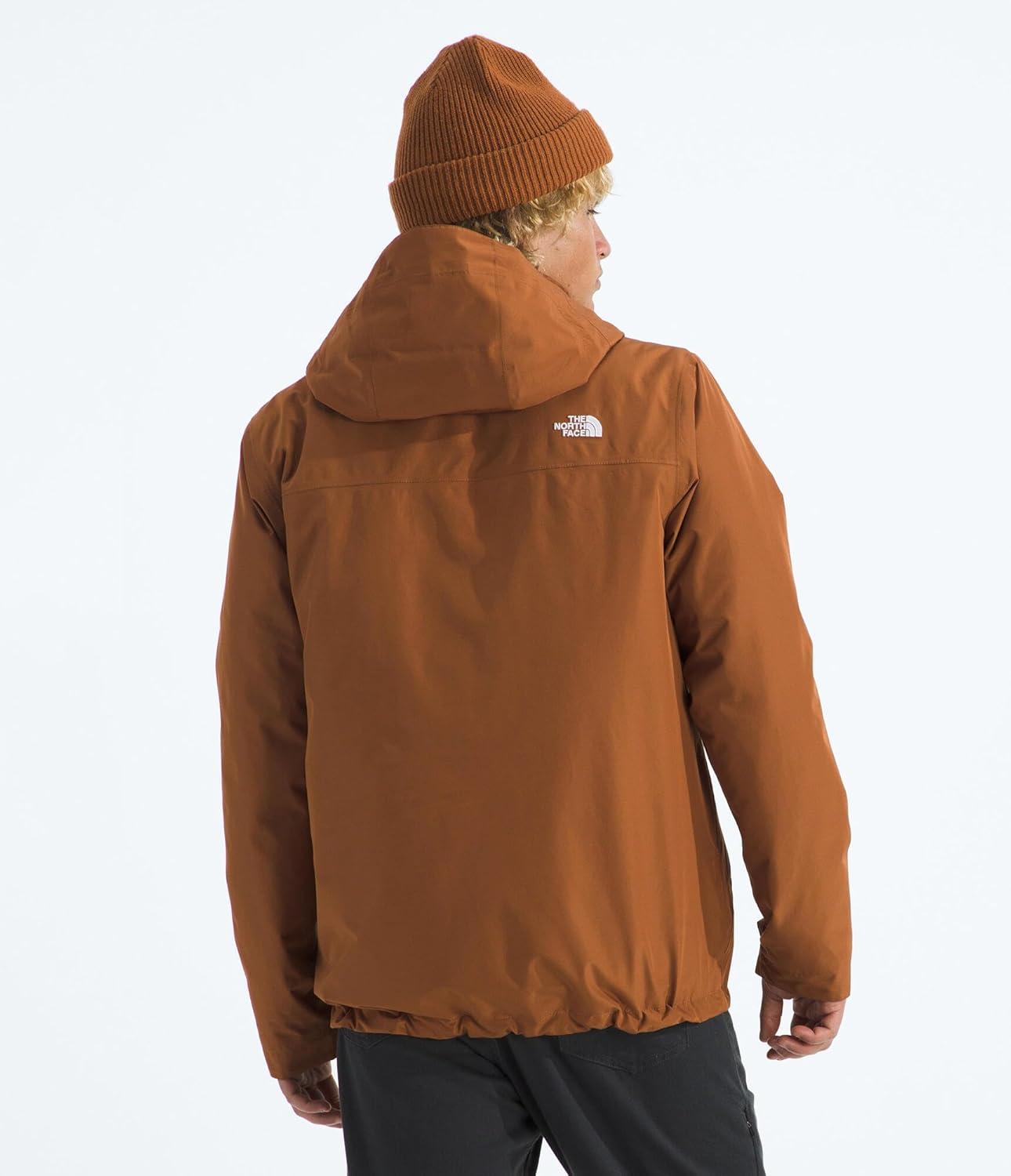 imageTHE NORTH FACE Mens Carto Mono Triclimate Hooded Jacket Insulated Winter Coat Wind ampamp Water Resistant Adjustable HoodBurnt Umber