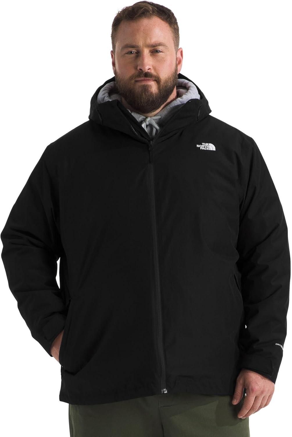 imageTHE NORTH FACE Mens Carto Mono Triclimate Hooded Jacket Insulated Winter Coat Wind ampamp Water Resistant Adjustable HoodTnf Black