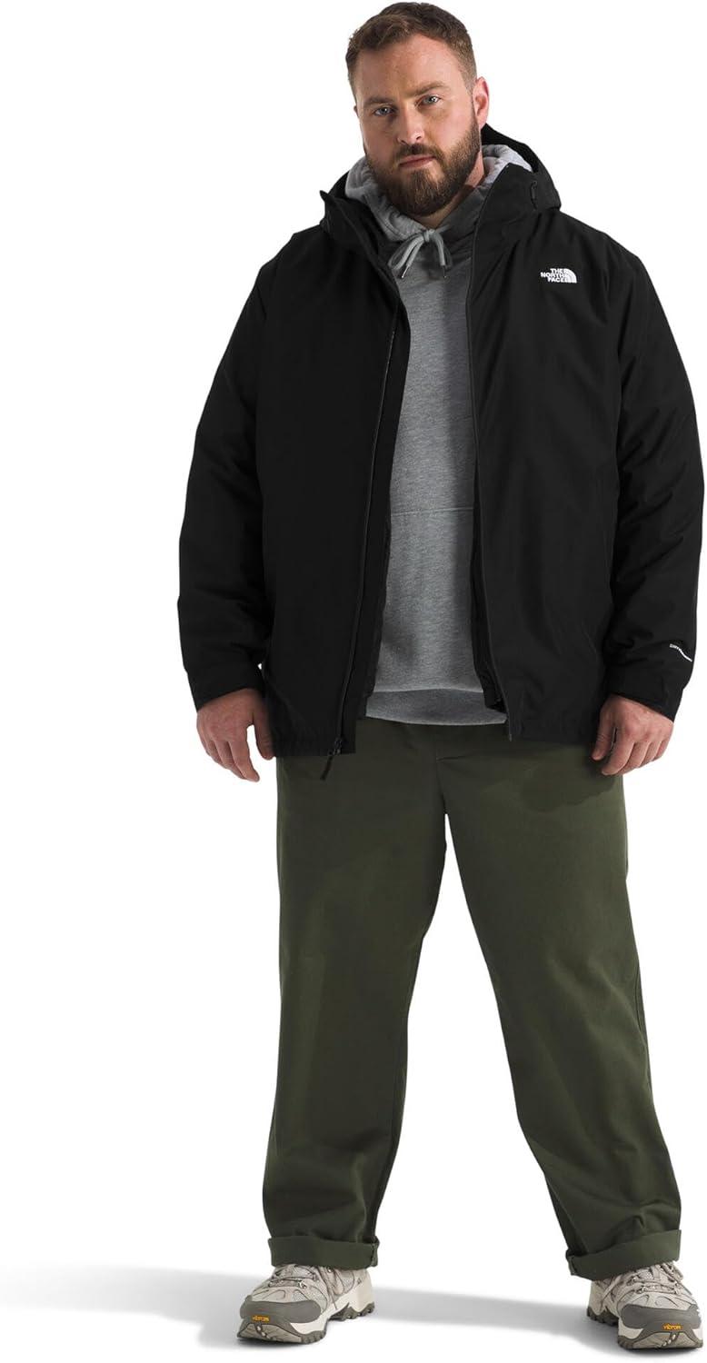 imageTHE NORTH FACE Mens Carto Mono Triclimate Hooded Jacket Insulated Winter Coat Wind ampamp Water Resistant Adjustable HoodTnf Black