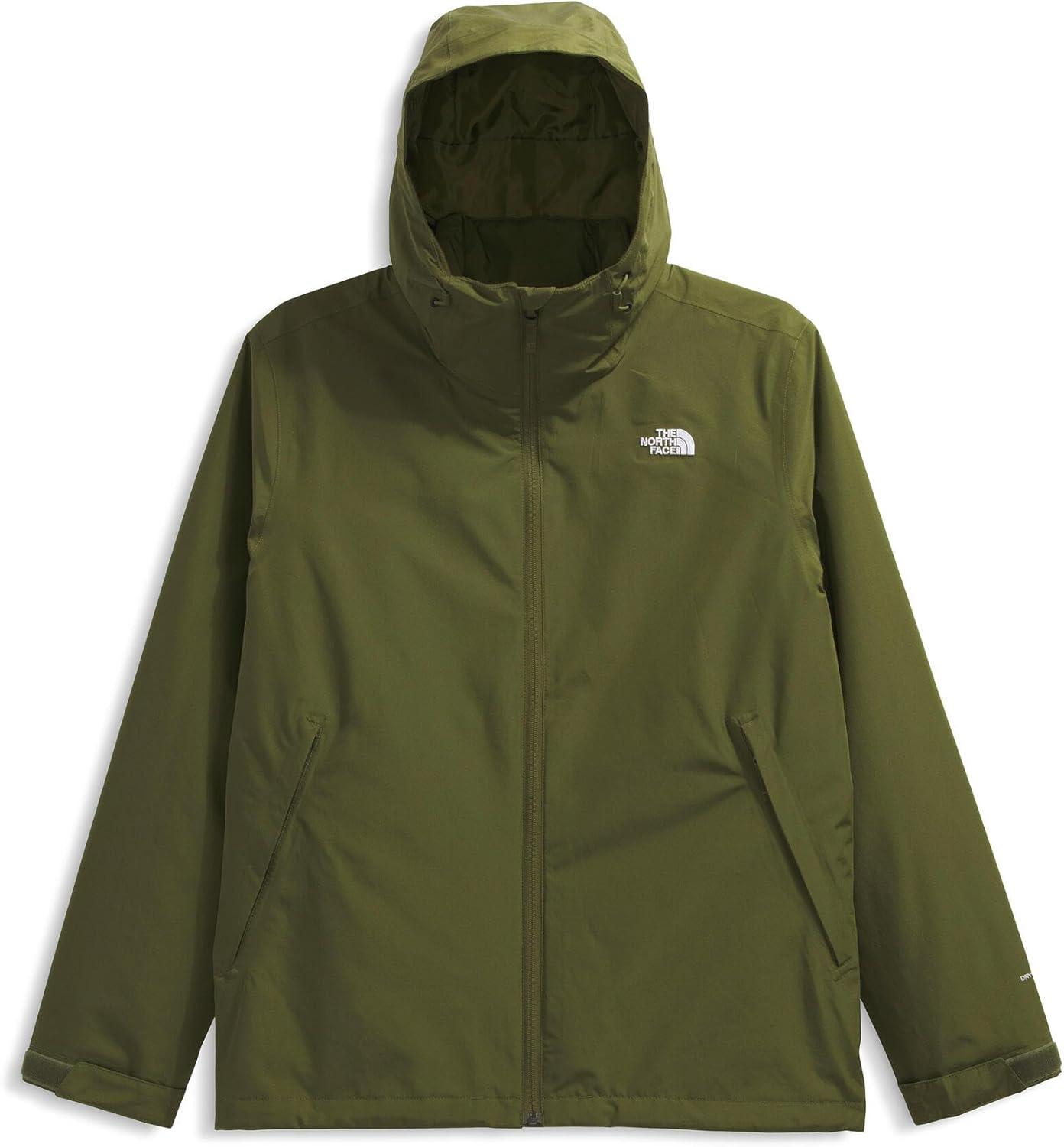 imageTHE NORTH FACE Mens Carto Mono Triclimate Hooded Jacket Insulated Winter Coat Wind ampamp Water Resistant Adjustable HoodWoodland Green