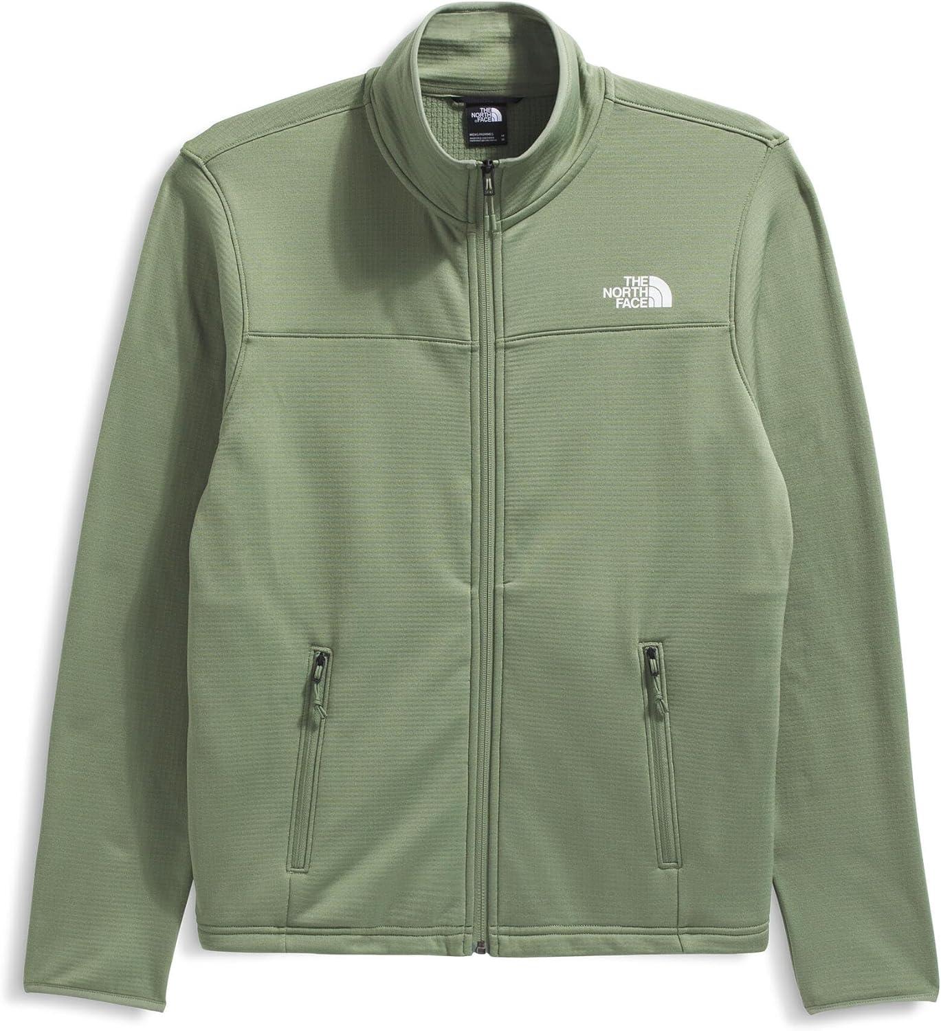 imageTHE NORTH FACE Mens Cedar Trail Grid Fleece Full Zip JacketBark Mist