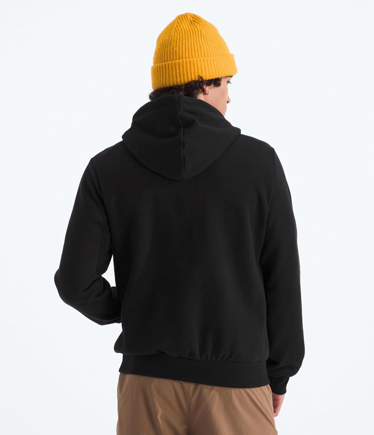 imageTHE NORTH FACE Mens Evolution Half Dome Hoodie Sweatshirt with 2 Piece Hood Adjustable Drawcord Kangaroo Hand PocketTnf Black