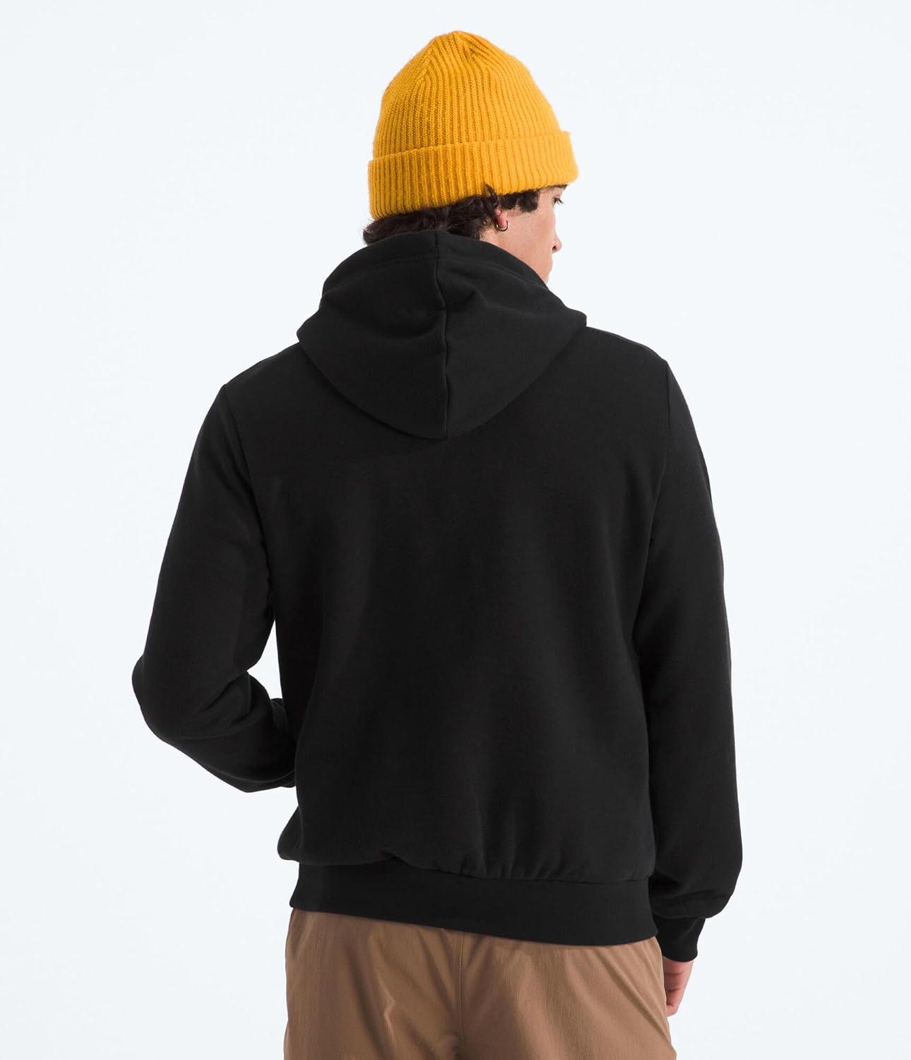 imageTHE NORTH FACE Mens Evolution Half Dome Hoodie Sweatshirt with 2 Piece Hood Adjustable Drawcord Kangaroo Hand PocketTnf Black
