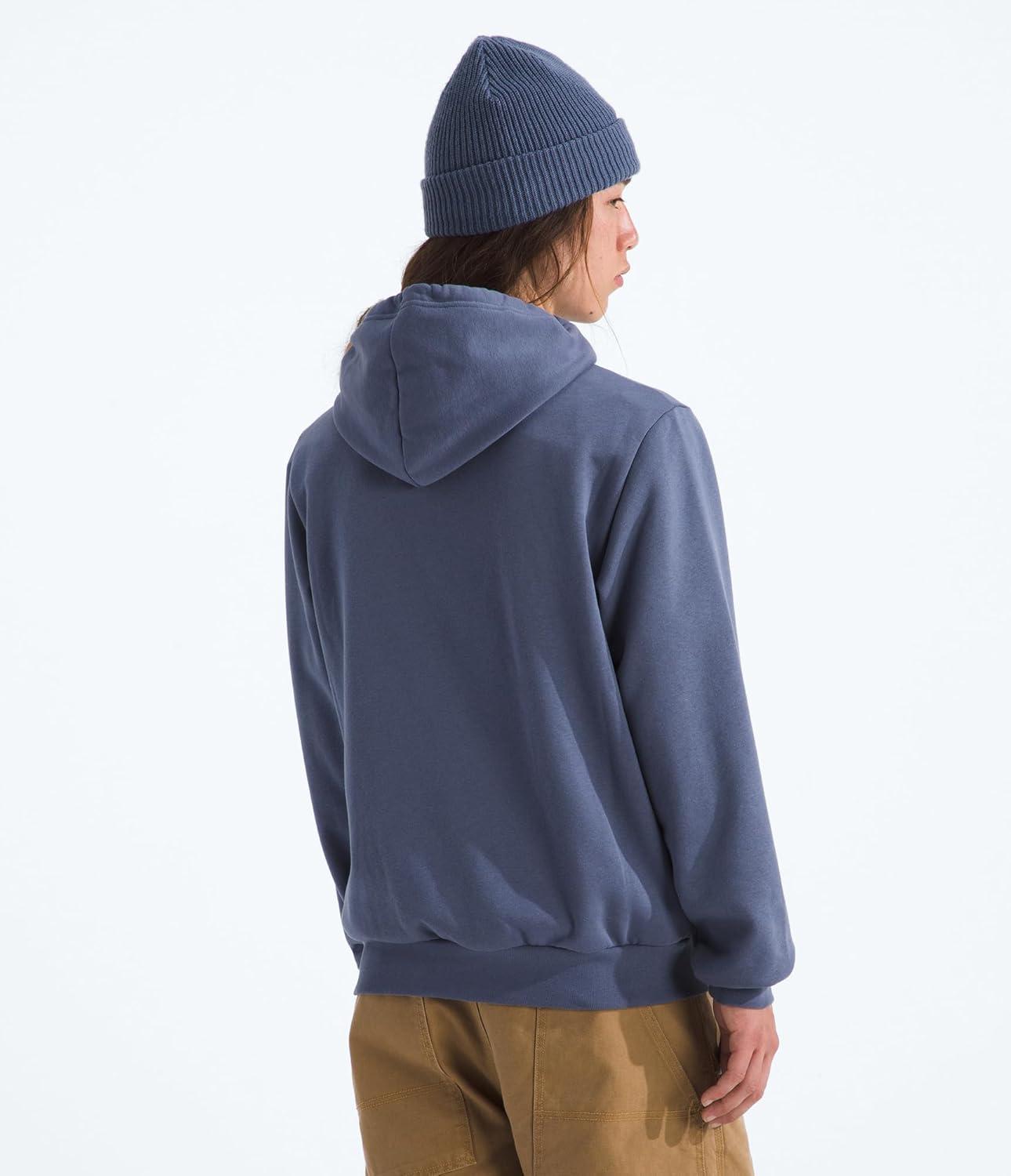 imageTHE NORTH FACE Mens Evolution Half Dome Hoodie Sweatshirt with 2 Piece Hood Adjustable Drawcord Kangaroo Hand PocketTwilight Galaxy