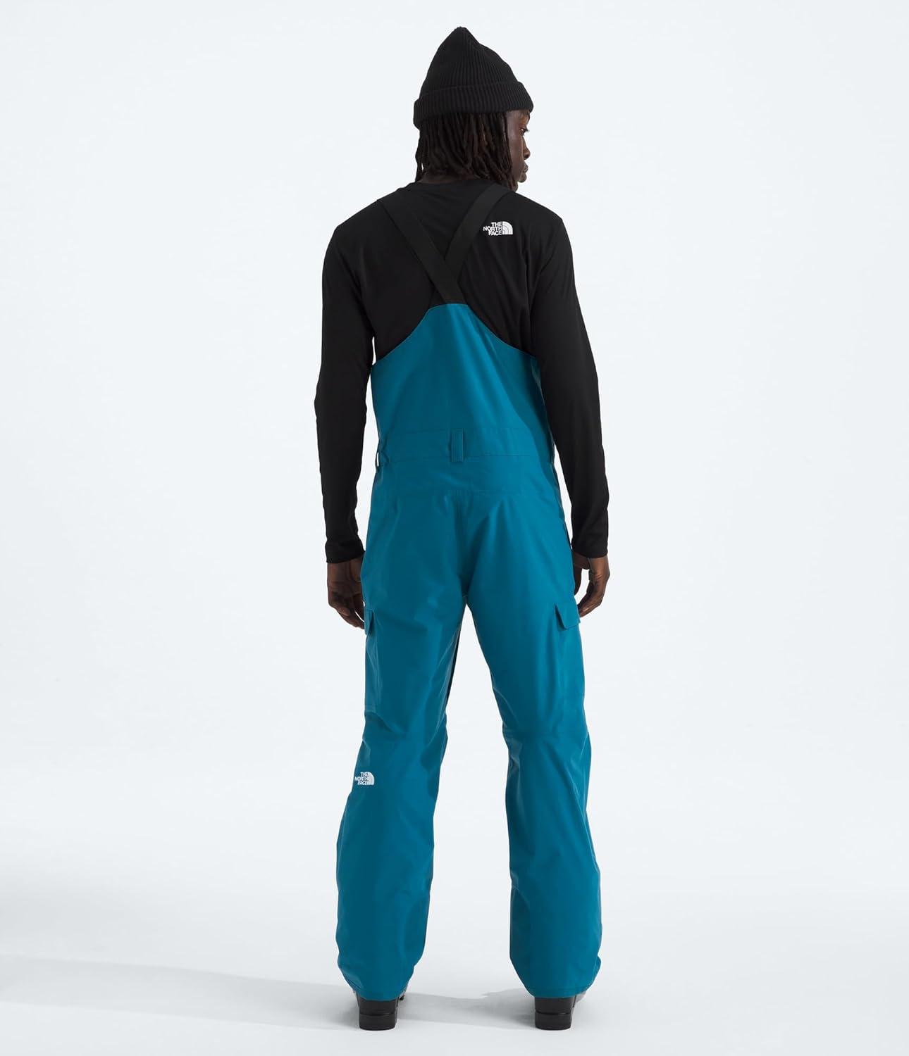 imageTHE NORTH FACE Mens Freedom Ski and Snow Bib Waterproof Builtin Gaiter Mesh Lined BreathabilityDusk Blue