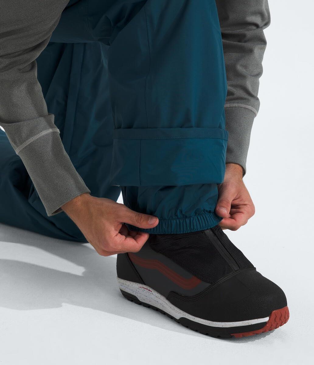 imageTHE NORTH FACE Mens Freedom Ski and Snow Bib Waterproof Builtin Gaiter Mesh Lined BreathabilityMidnight Petrol