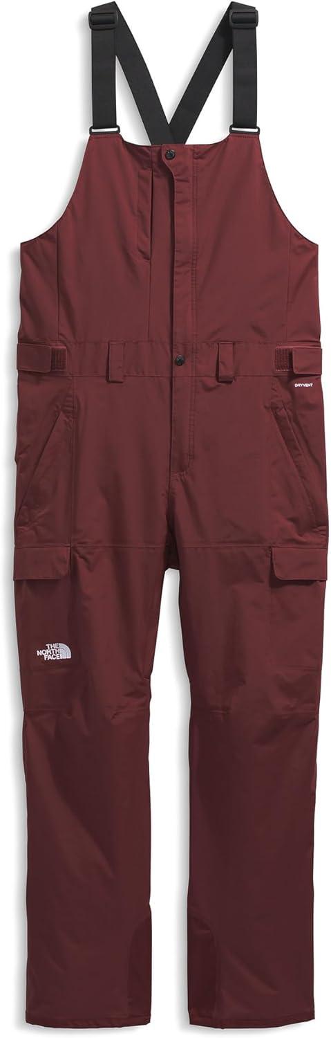 imageTHE NORTH FACE Mens Freedom Ski and Snow Bib Waterproof Builtin Gaiter Mesh Lined BreathabilitySumac