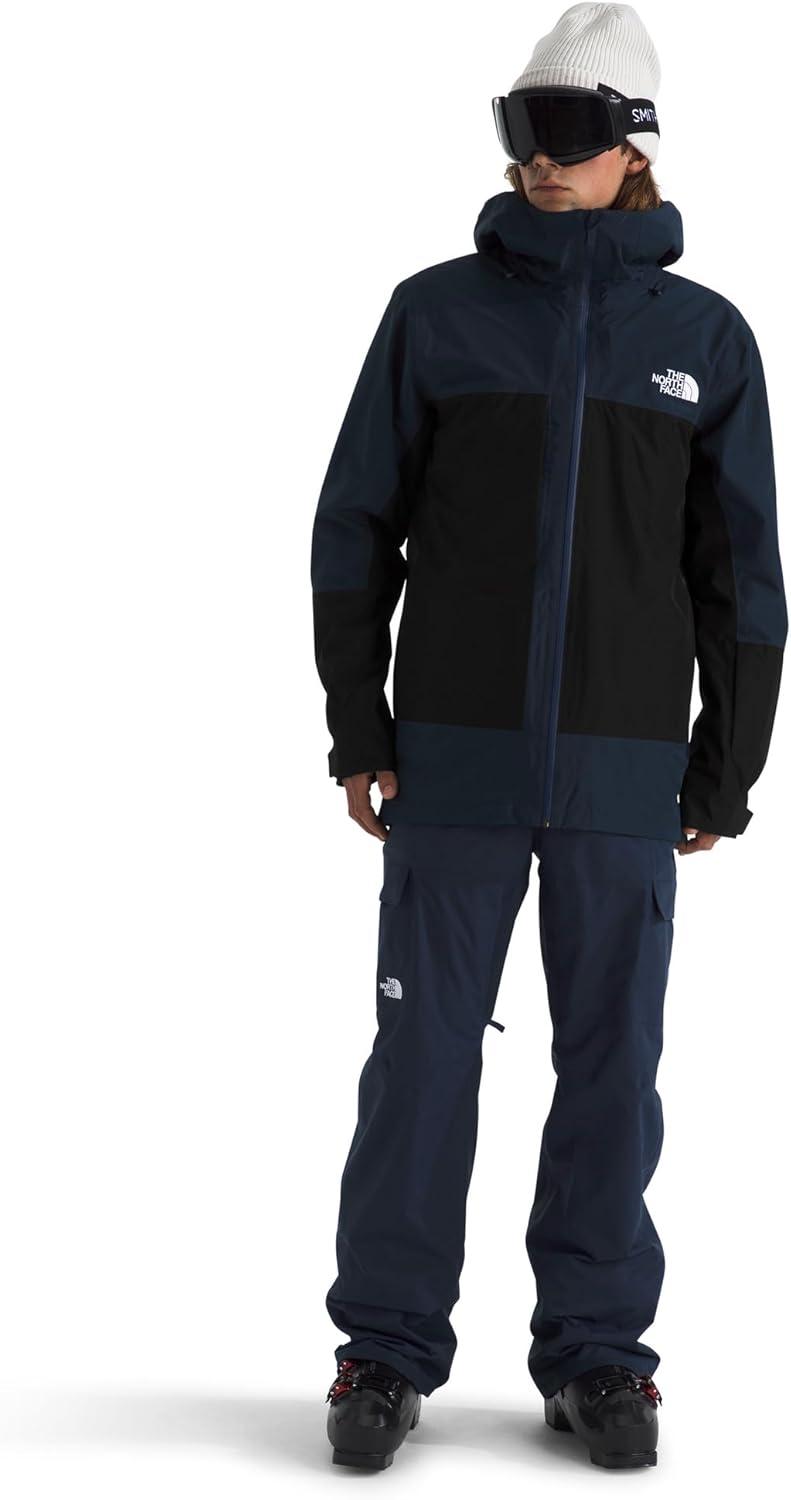 imageTHE NORTH FACE Mens Freedom Ski and Snow Bib Waterproof Builtin Gaiter Mesh Lined BreathabilitySummit Navy