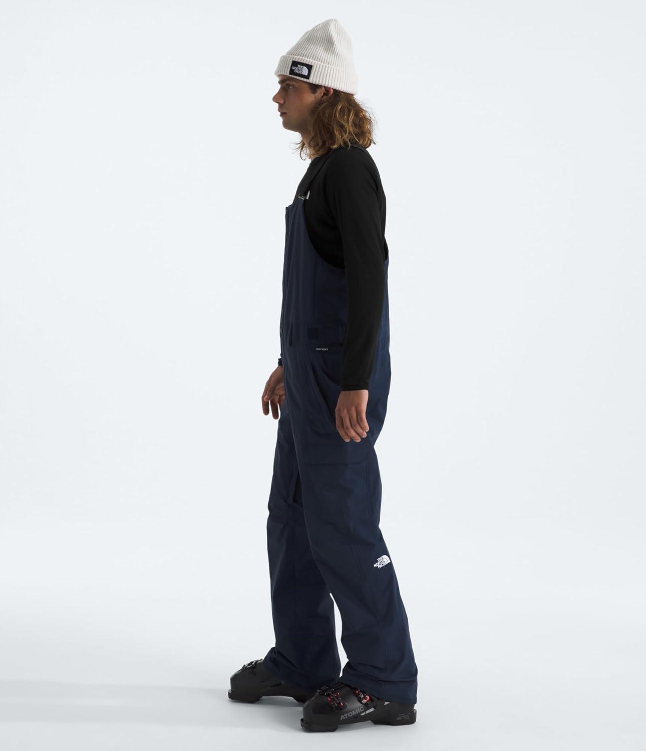 imageTHE NORTH FACE Mens Freedom Ski and Snow Bib Waterproof Builtin Gaiter Mesh Lined BreathabilitySummit Navy