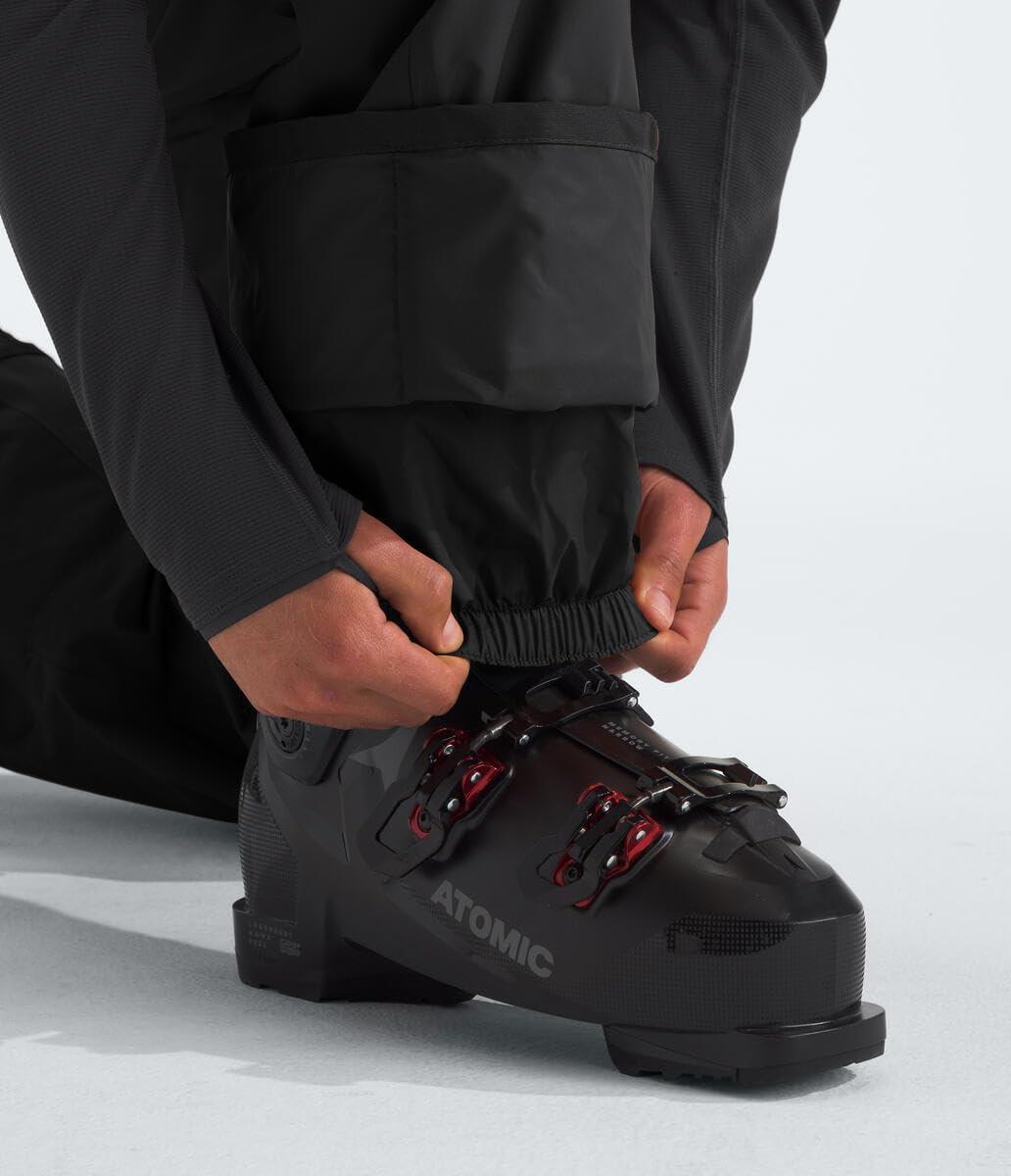 imageTHE NORTH FACE Mens Freedom Ski and Snow Bib Waterproof Builtin Gaiter Mesh Lined BreathabilityTnf Blacknpf