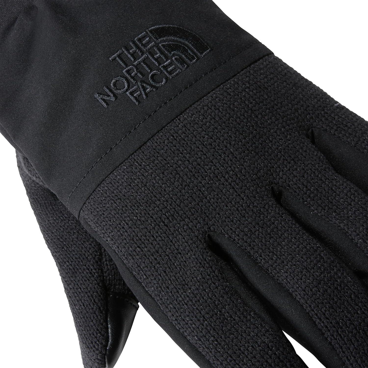 imageTHE NORTH FACE Mens Front Range Glove Touchscreen Compatible Water Repellent Padded Leather Palms Fleece LiningTnf Black Heather