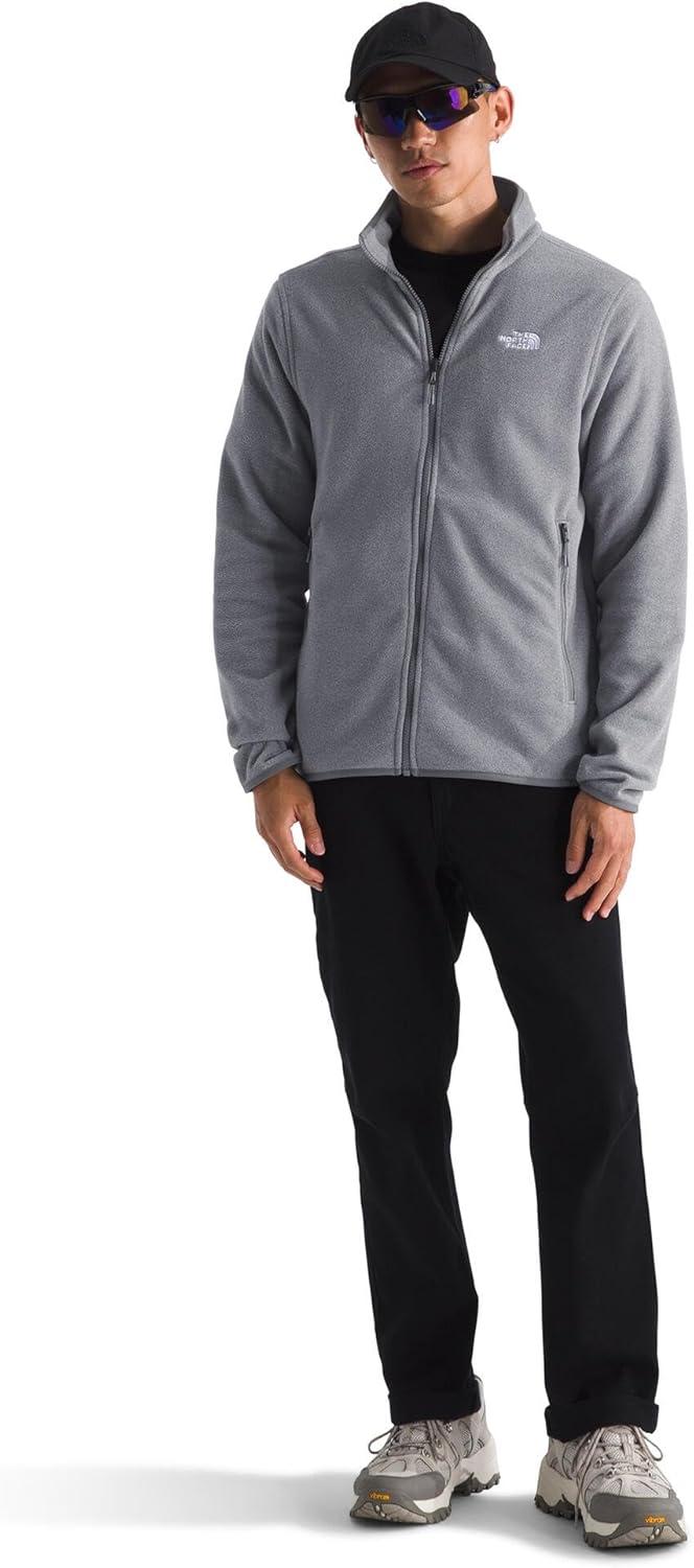 imageTHE NORTH FACE Mens Glacier Fleece JacketTnf Mid Grey Heather