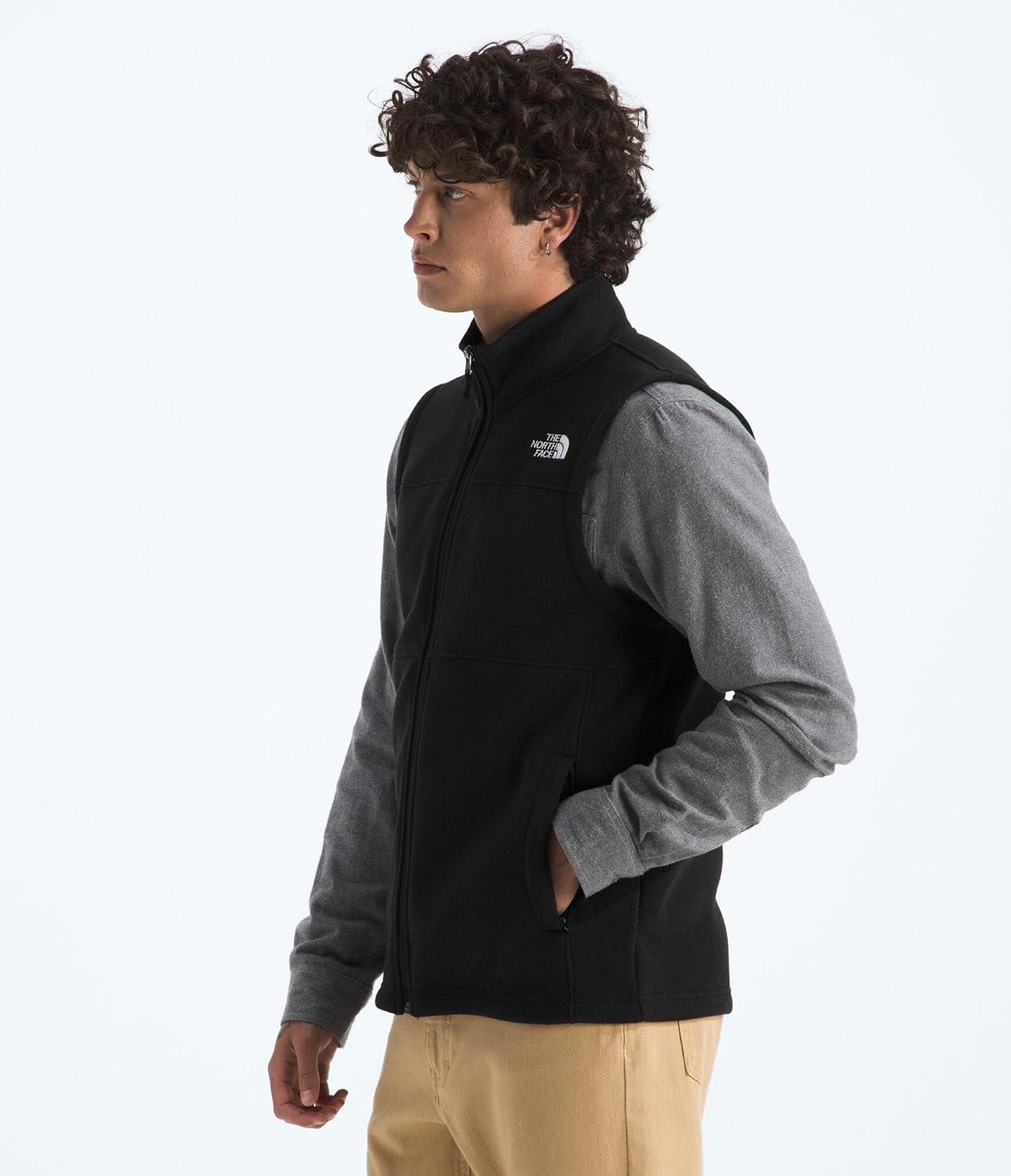 imageTHE NORTH FACE Mens Gordon Lyons Vest Cold Weather Top With Zippered Hand PocketsTnf Black Heather
