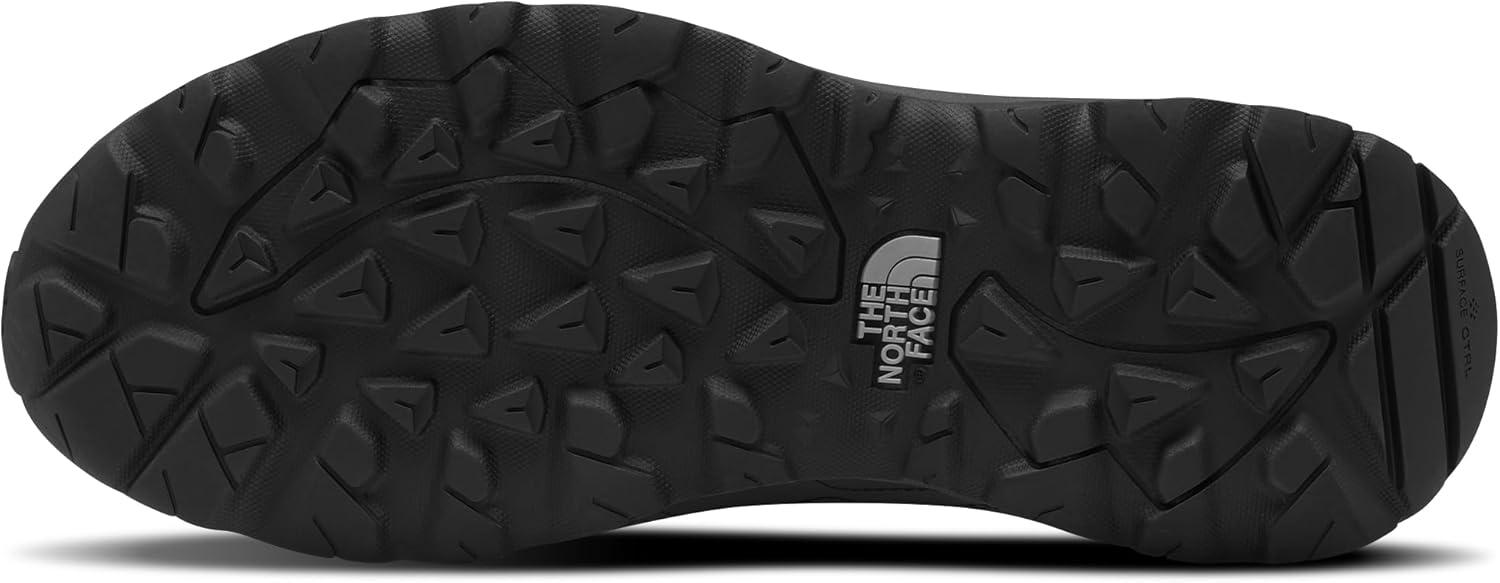 imageTHE NORTH FACE Mens Hedgehog 3 Mid Waterproof Hiking Boot Ripstop Leather Upper Rubber OutsoleTnf BlackAsphalt Grey