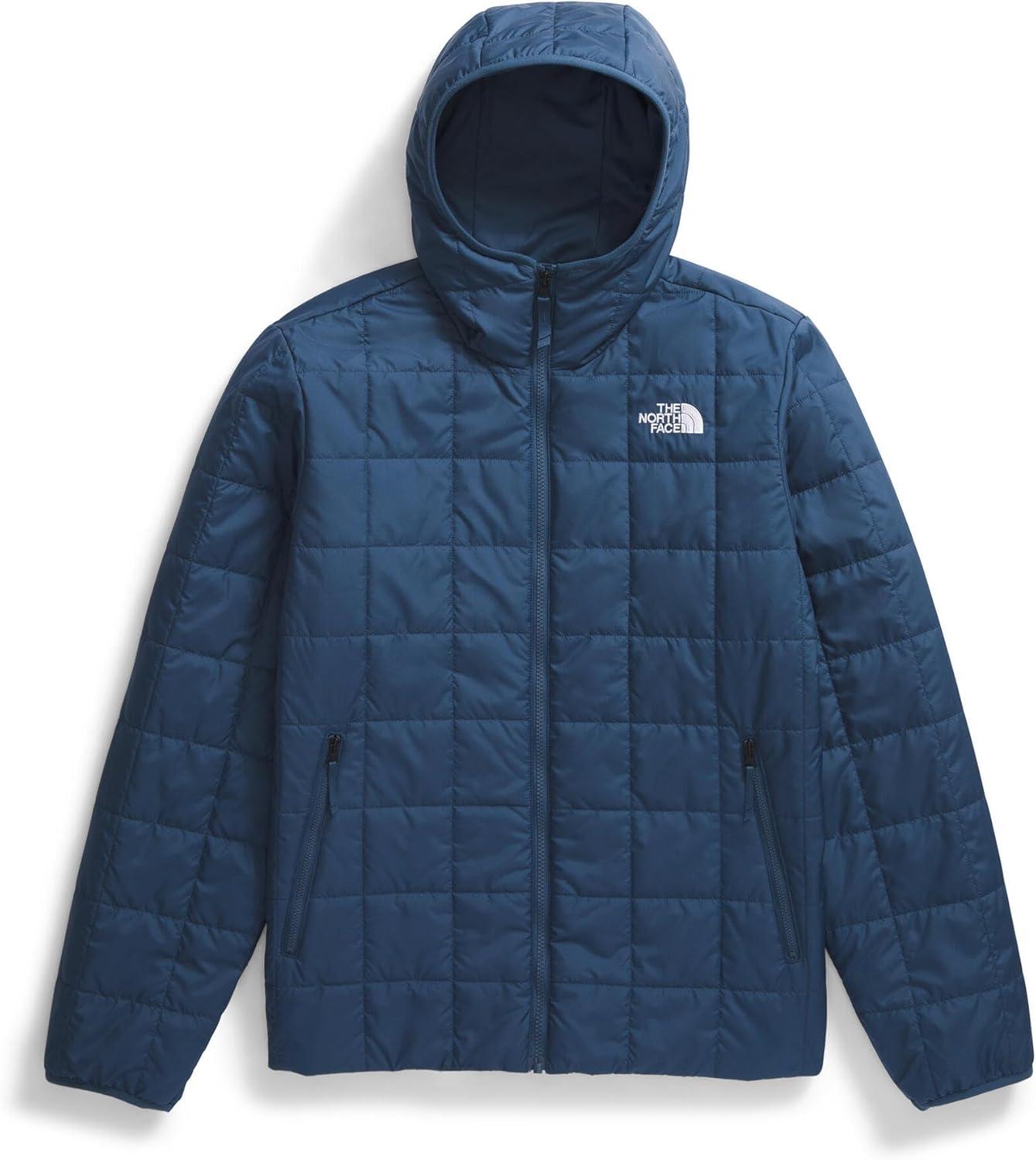 imageTHE NORTH FACE Mens Junction Insulated Hoodie Water Resistant With Heatseeker Insulation 3piece Hood ampamp Zip PocketsShady Blue