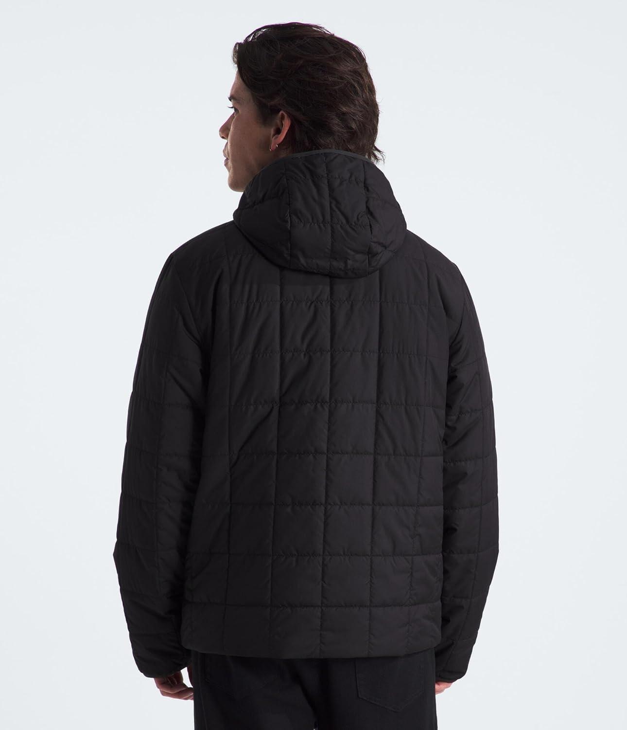 imageTHE NORTH FACE Mens Junction Insulated Hoodie Water Resistant With Heatseeker Insulation 3piece Hood ampamp Zip PocketsTnf Black