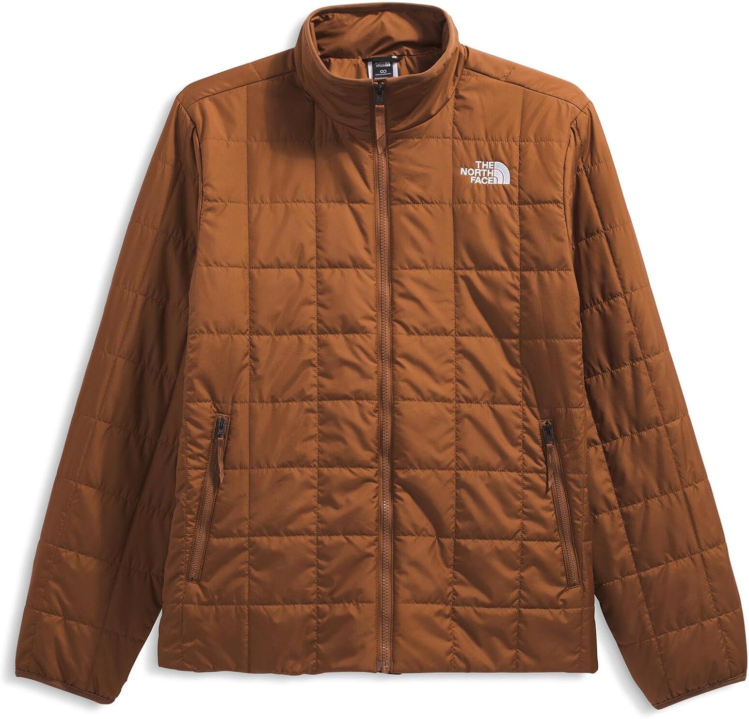 imageTHE NORTH FACE Mens Junction Insulated Jacket Water Repellent Winter Coat With Synthetic Insulation ampamp Zip Hand PocketsBurnt Umber