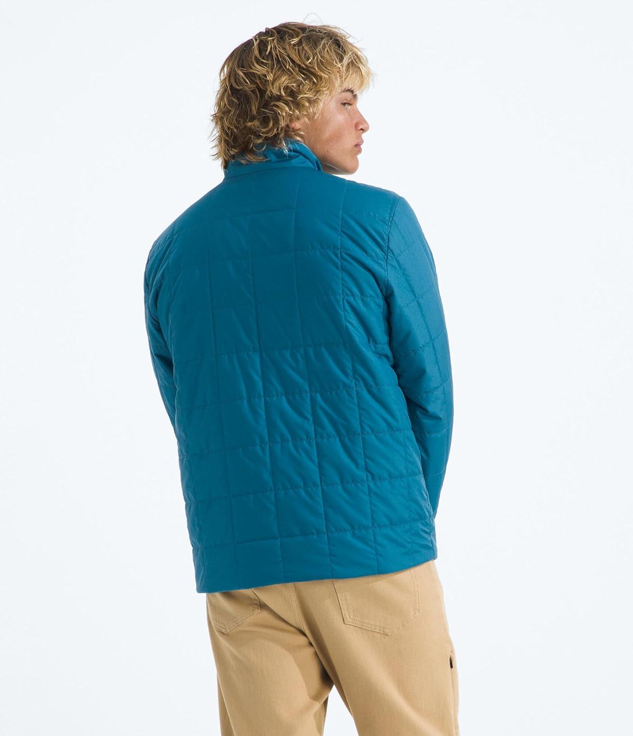 imageTHE NORTH FACE Mens Junction Insulated Jacket Water Repellent Winter Coat With Synthetic Insulation ampamp Zip Hand PocketsDusk Blue