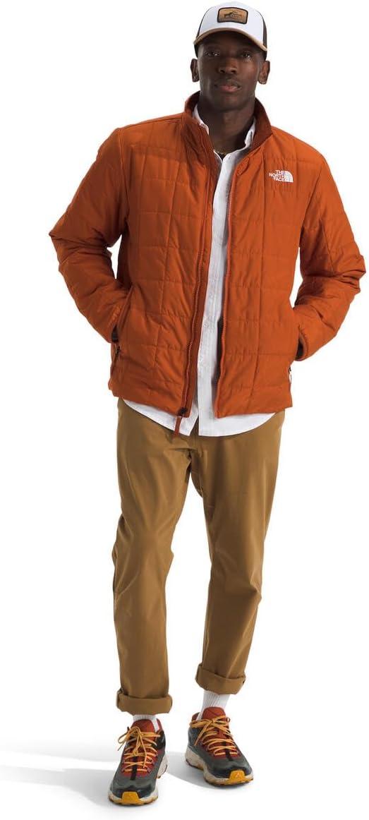 imageTHE NORTH FACE Mens Junction Insulated Jacket Water Repellent Winter Coat With Synthetic Insulation ampamp Zip Hand PocketsEarthen Copper