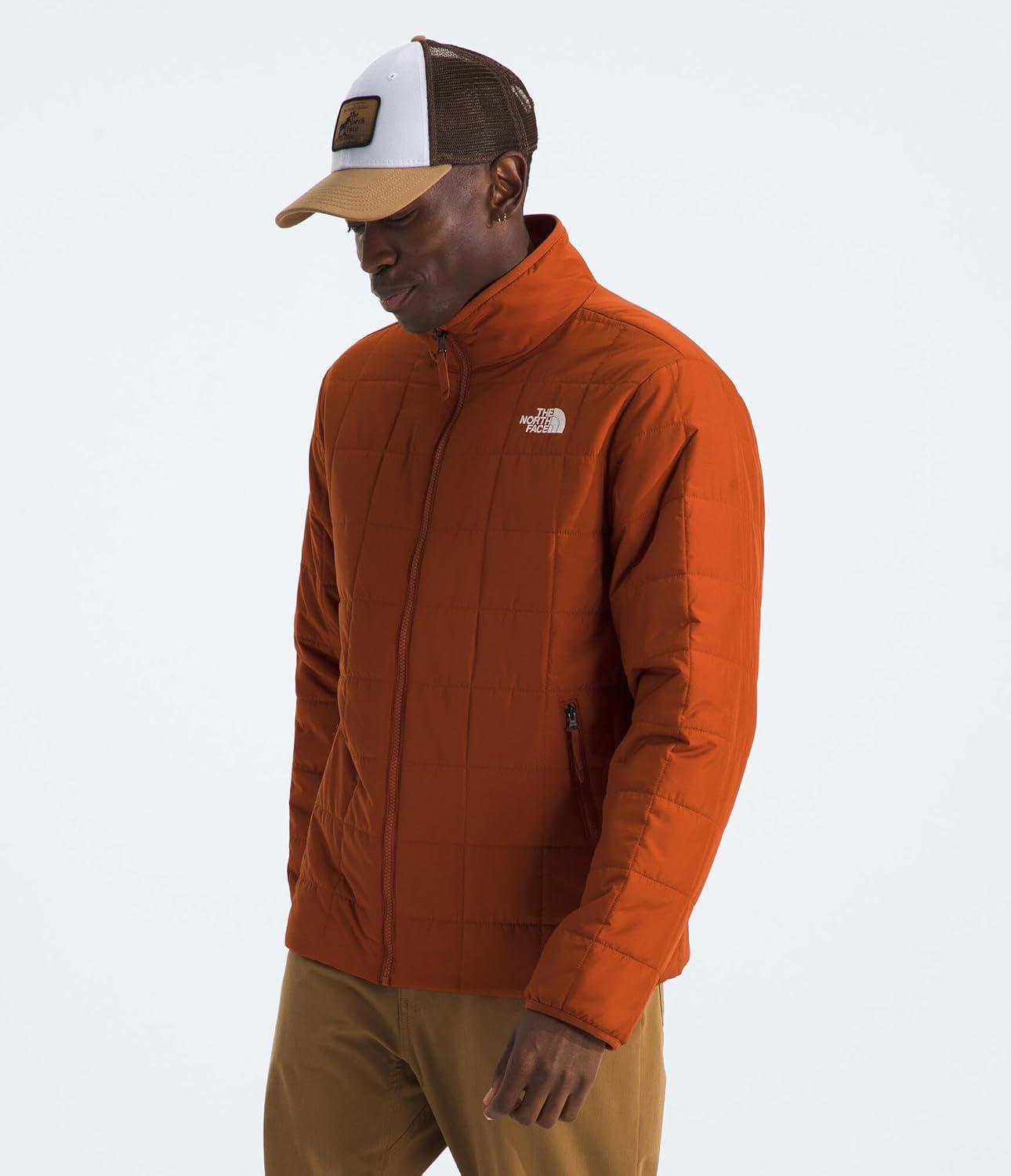 imageTHE NORTH FACE Mens Junction Insulated Jacket Water Repellent Winter Coat With Synthetic Insulation ampamp Zip Hand PocketsEarthen Copper