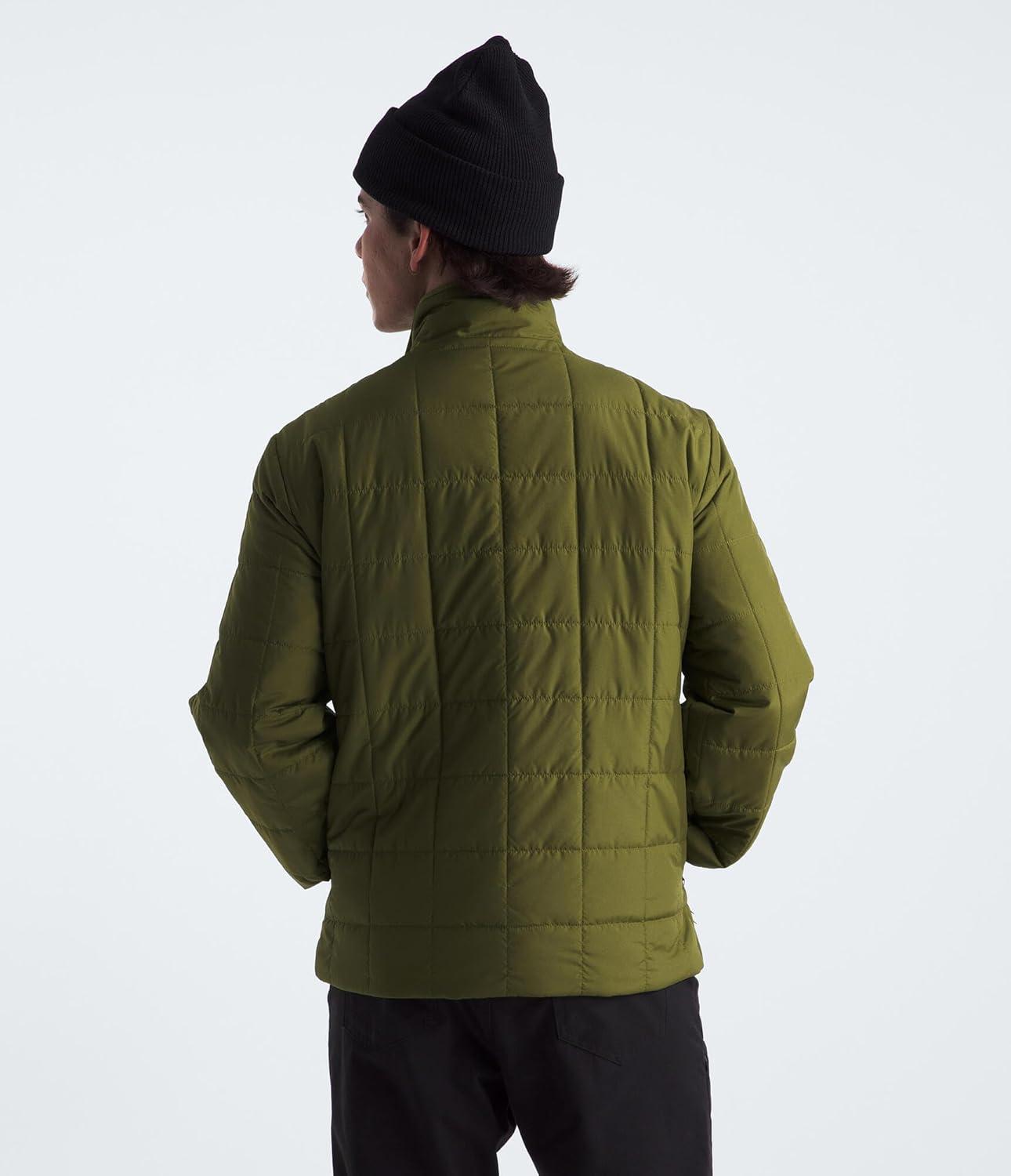 imageTHE NORTH FACE Mens Junction Insulated Jacket Water Repellent Winter Coat With Synthetic Insulation ampamp Zip Hand PocketsForest Olive