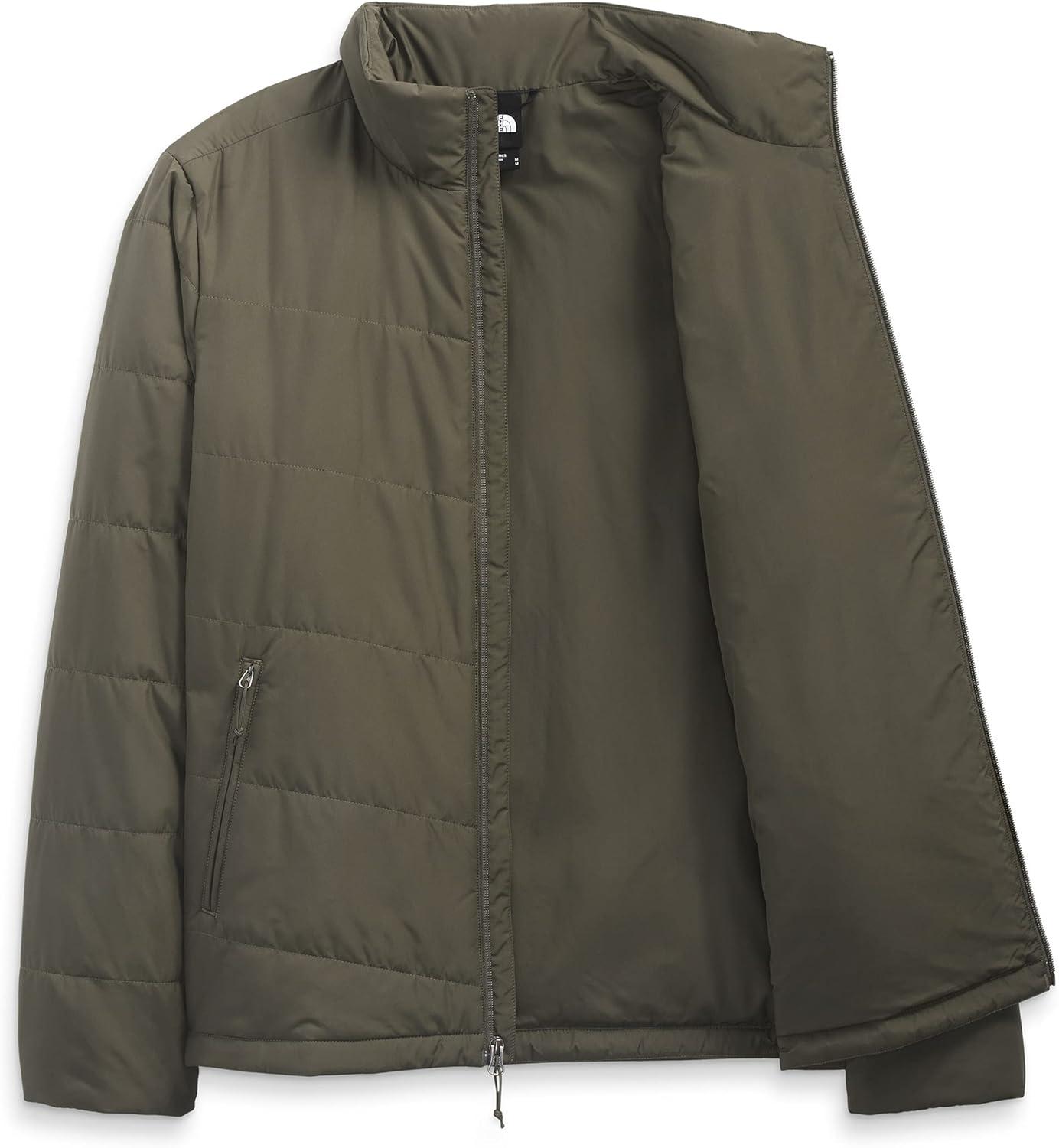 imageTHE NORTH FACE Mens Junction Insulated Jacket Water Repellent Winter Coat With Synthetic Insulation ampamp Zip Hand PocketsNew Taupe Green