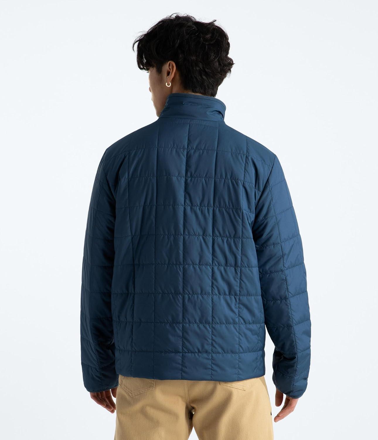 imageTHE NORTH FACE Mens Junction Insulated Jacket Water Repellent Winter Coat With Synthetic Insulation ampamp Zip Hand PocketsShady Blue