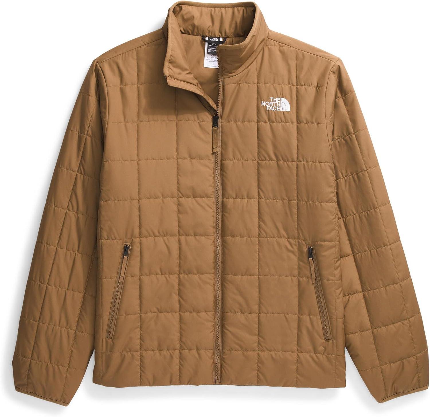 imageTHE NORTH FACE Mens Junction Insulated Jacket Water Repellent Winter Coat With Synthetic Insulation ampamp Zip Hand PocketsUtility Brown