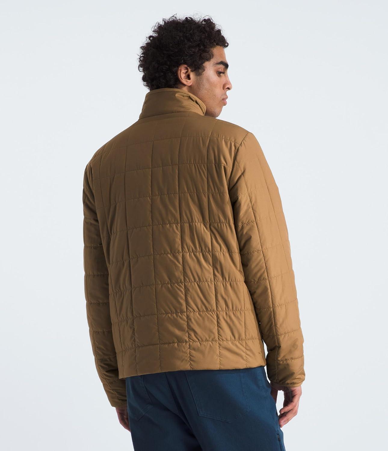 imageTHE NORTH FACE Mens Junction Insulated Jacket Water Repellent Winter Coat With Synthetic Insulation ampamp Zip Hand PocketsUtility Brown