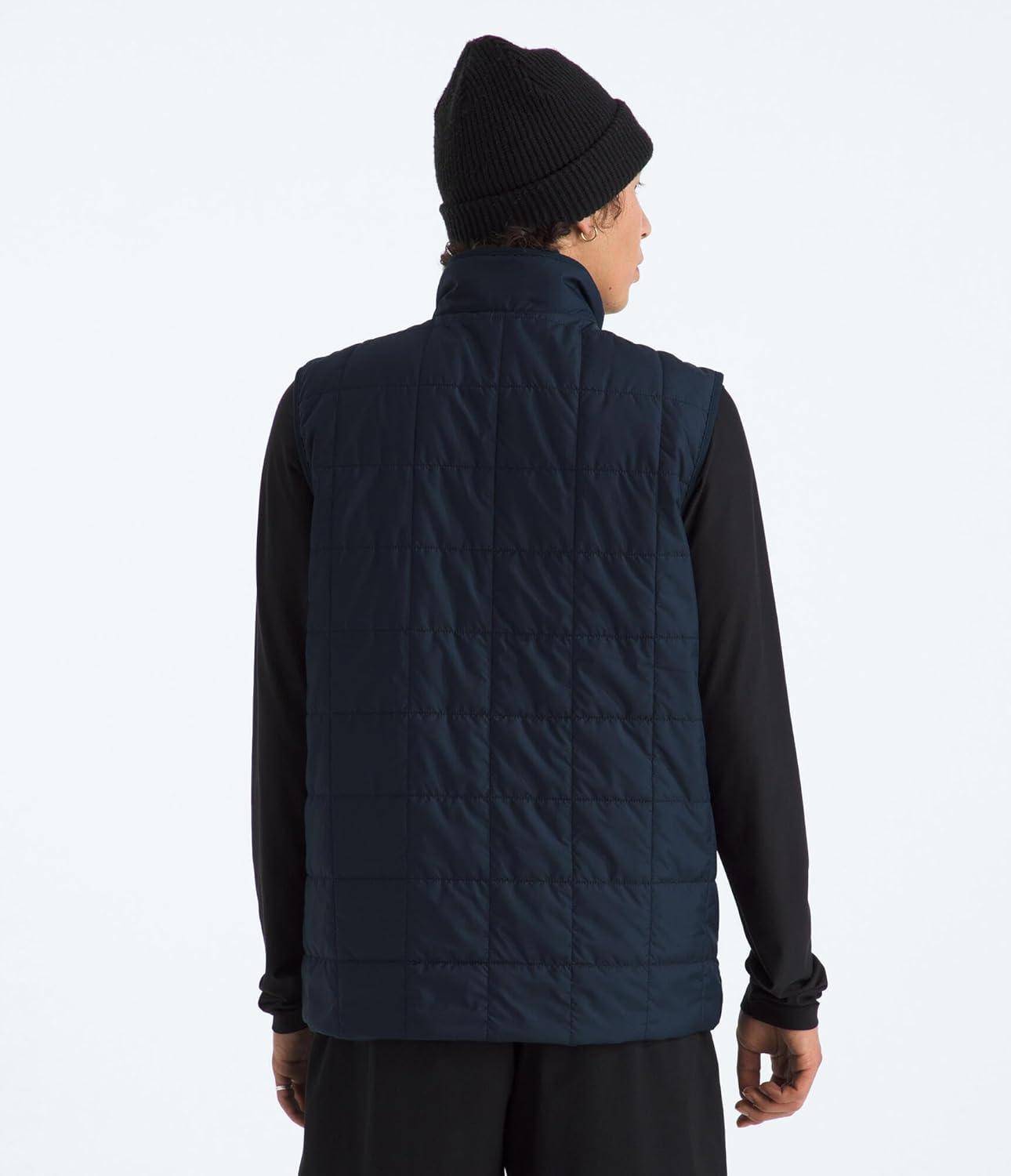 imageTHE NORTH FACE Mens Junction Insulated Vest Water Resistant With Heatseeker Insulation Stretch Bindings ampamp Zip PocketsSummit Navy