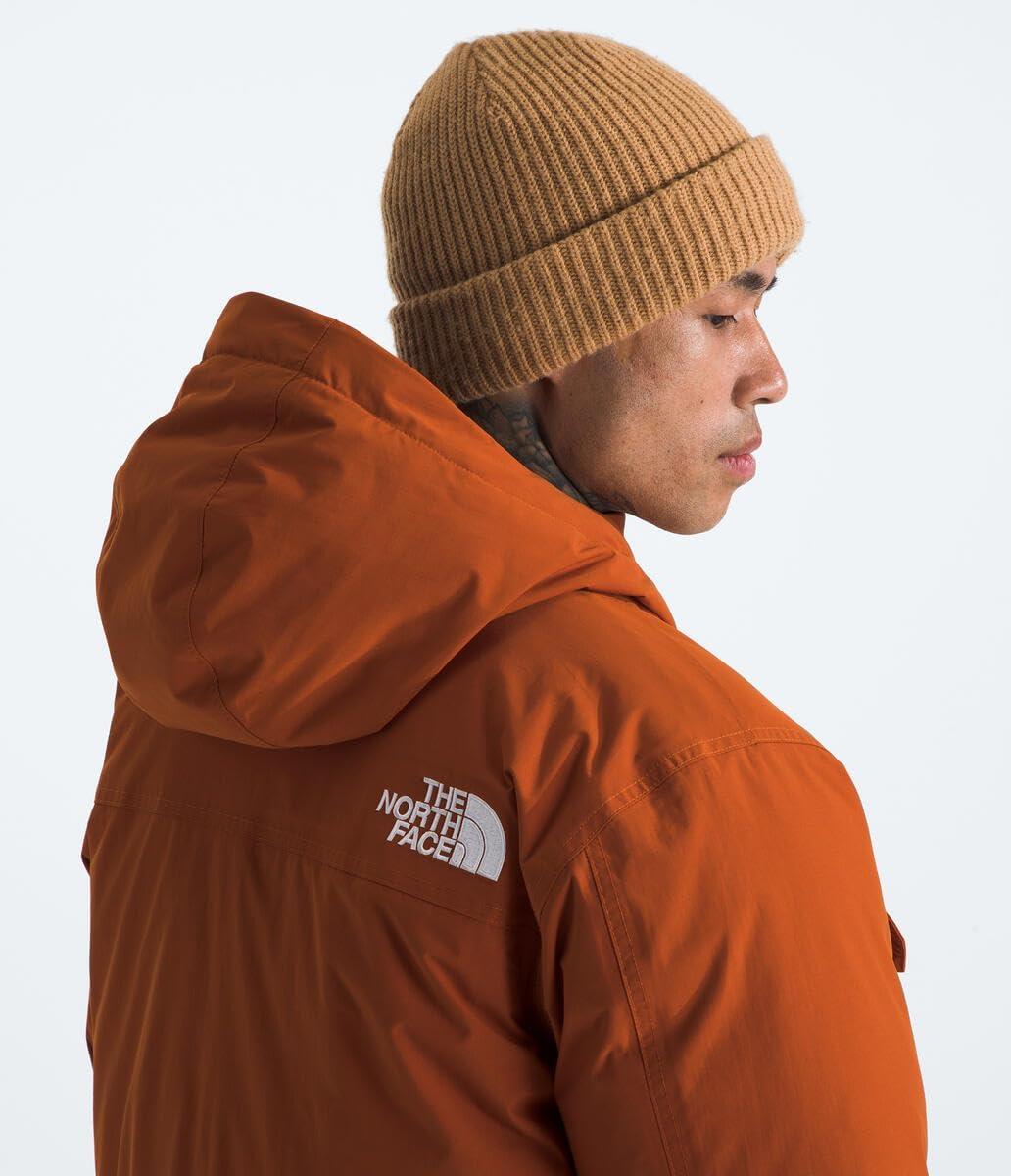 imageTHE NORTH FACE Mens McMurdo Bomber Jacket Waterproof Waterfowl Down Insulation Hooded JacketEarthen Copper