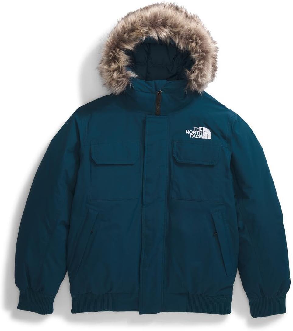 imageTHE NORTH FACE Mens McMurdo Bomber Jacket Waterproof Waterfowl Down Insulation Hooded JacketMidnight Petrol