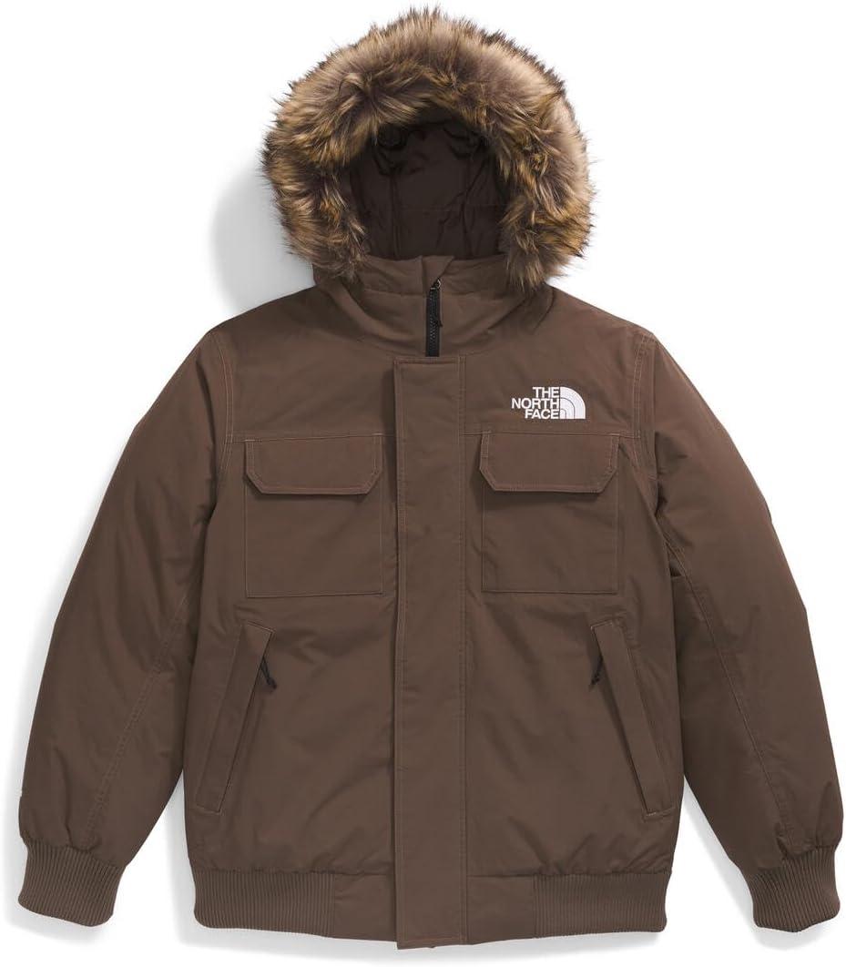 imageTHE NORTH FACE Mens McMurdo Bomber Jacket Waterproof Waterfowl Down Insulation Hooded JacketSmokey Brown