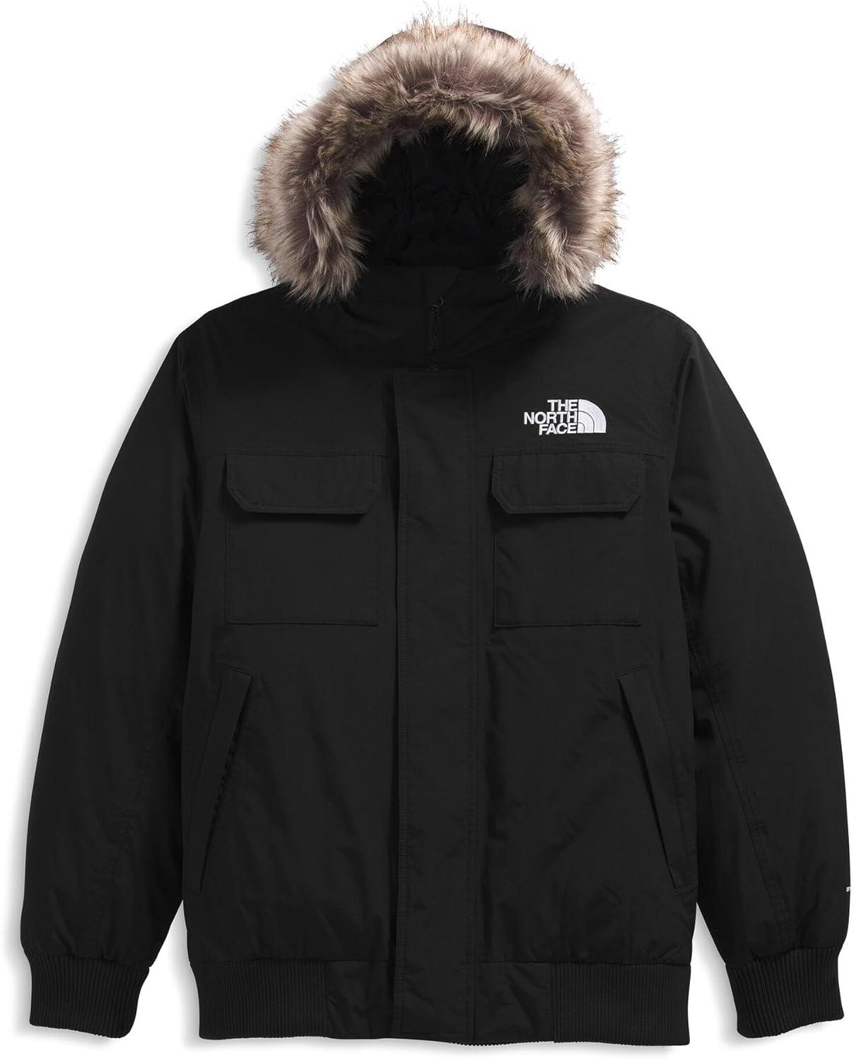 imageTHE NORTH FACE Mens McMurdo Bomber Jacket Waterproof Waterfowl Down Insulation Hooded JacketTnf BlackTnf Black