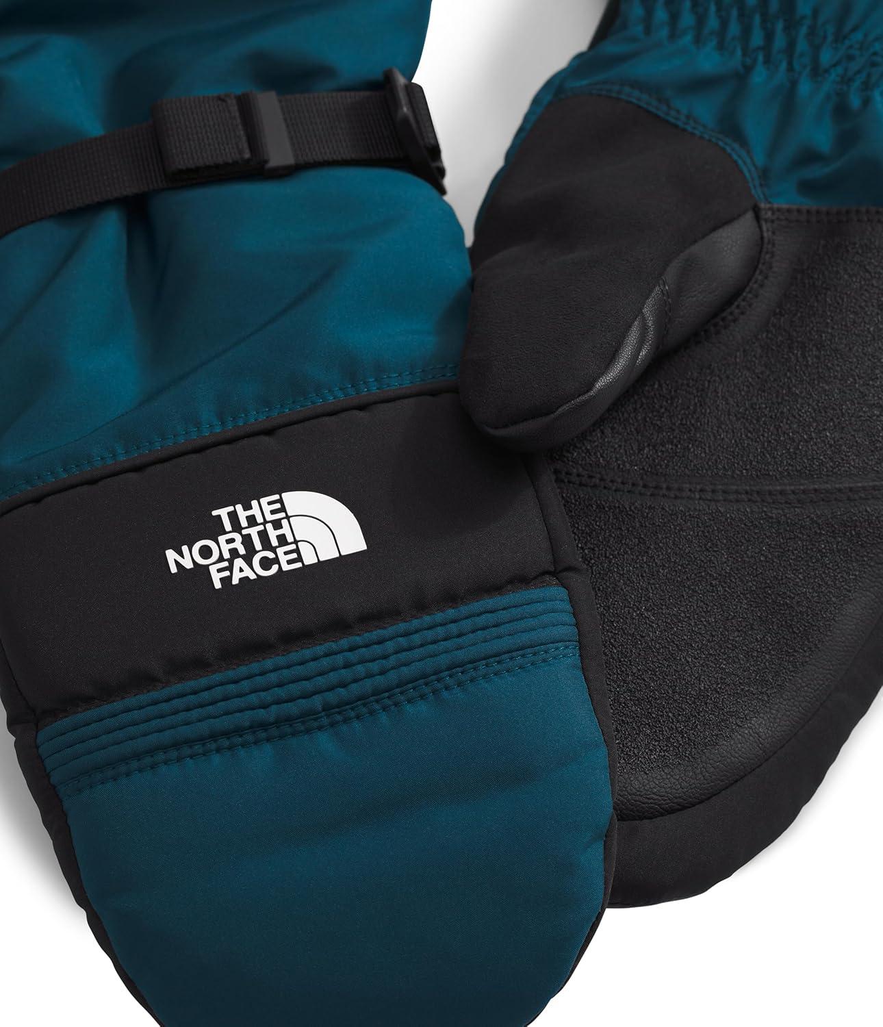 imageTHE NORTH FACE Mens Montana Ski Mitt Touchscreen Compatible Water ampamp Wind Resistant Adjustable Shockcord HemMidnight Petrol