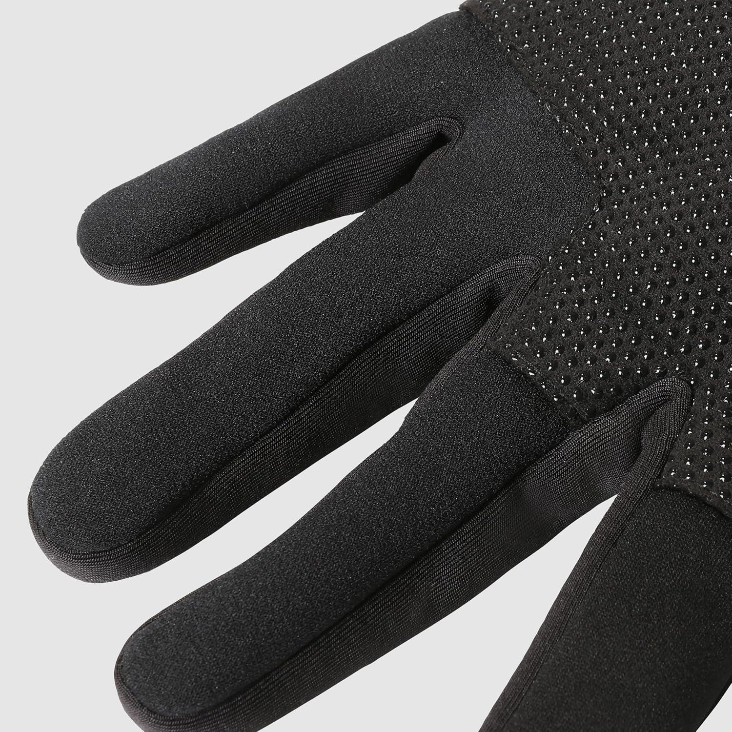 imageTHE NORTH FACE Mens Sierra Fleece Etip Glove Touchscreen Compatible Silicone Gripper Dots Pairing ClipTnf Black