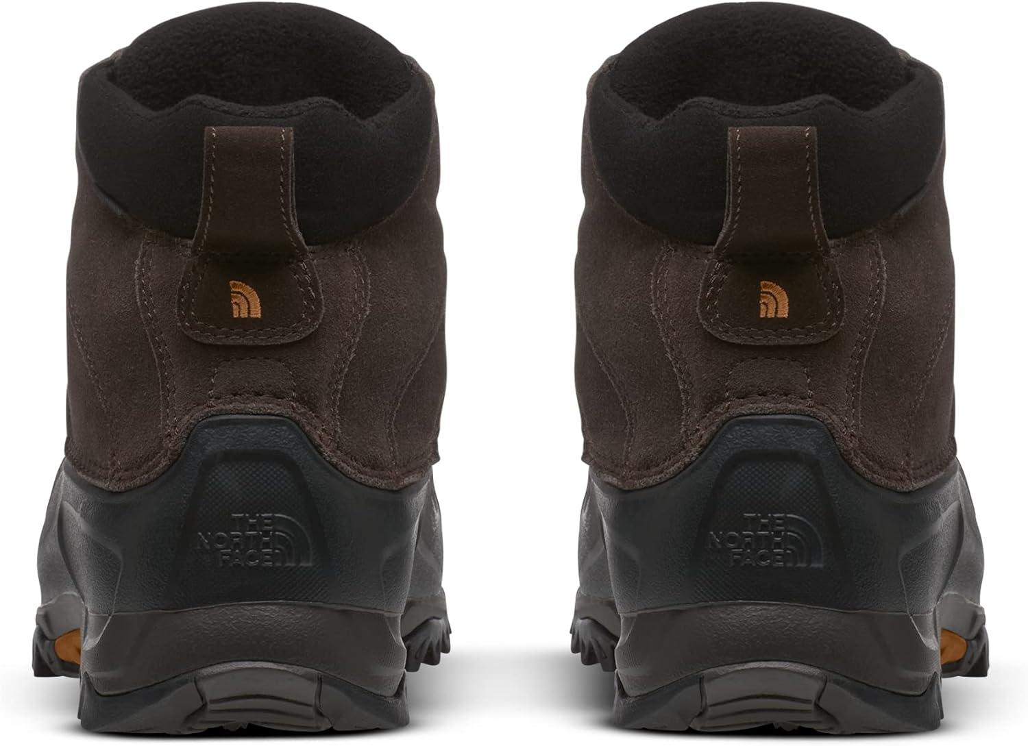 imageTHE NORTH FACE Mens Snowfuse Winter Boot Insulated ampamp Waterproof Lightweight Shell Durable SoleCoffee BrownTnf Black