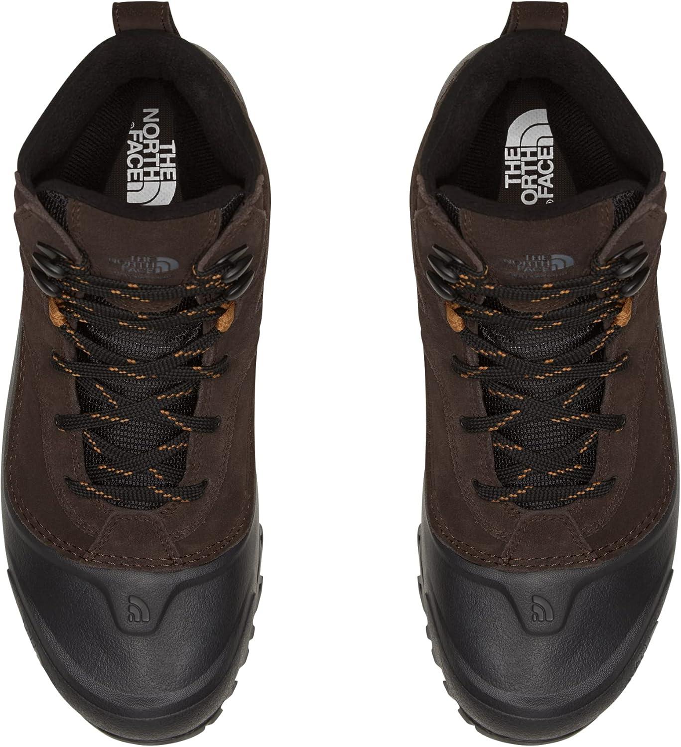 imageTHE NORTH FACE Mens Snowfuse Winter Boot Insulated ampamp Waterproof Lightweight Shell Durable SoleCoffee BrownTnf Black