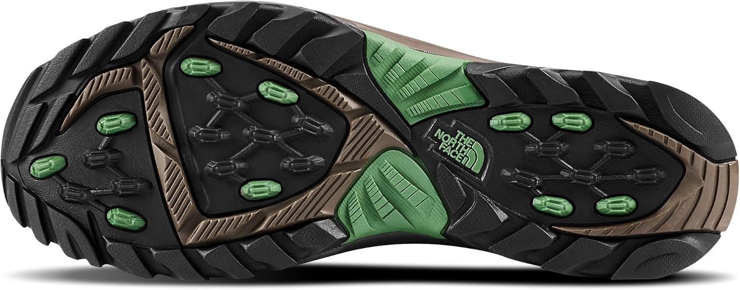 imageTHE NORTH FACE Mens Snowfuse Winter Boot Insulated ampamp Waterproof Lightweight Shell Durable SoleGanache BrownSullivan Green