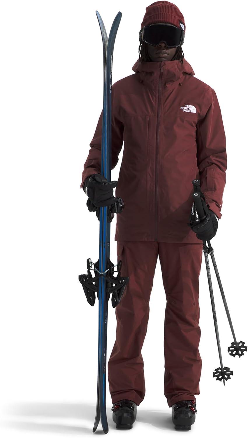 imageTHE NORTH FACE Mens Thermoball Eco Snow Triclimate Waterproof Insulated Ski Jacket Helmet Compatible Powder SkirtSumac
