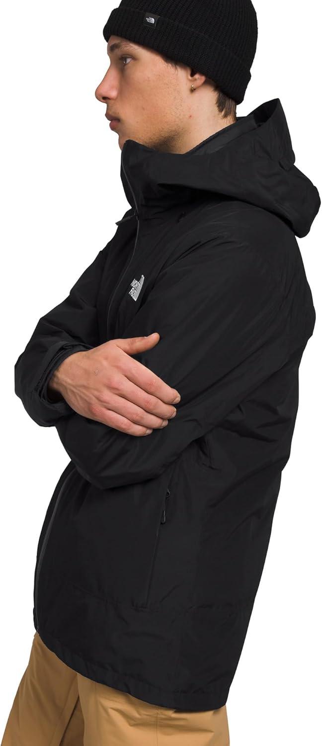 imageTHE NORTH FACE Mens Thermoball Eco Snow Triclimate Waterproof Insulated Ski Jacket Helmet Compatible Powder SkirtTnf Blacknpf