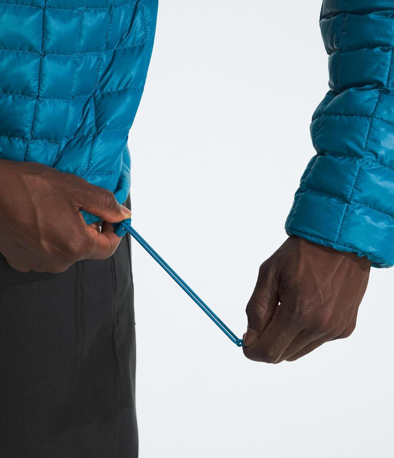 imageTHE NORTH FACE Mens Thermoball Hooded Jacket Lightweight Wind ampamp Water Resistant Synthetic Insulation ampamp Adjustable HoodBurnt Umber