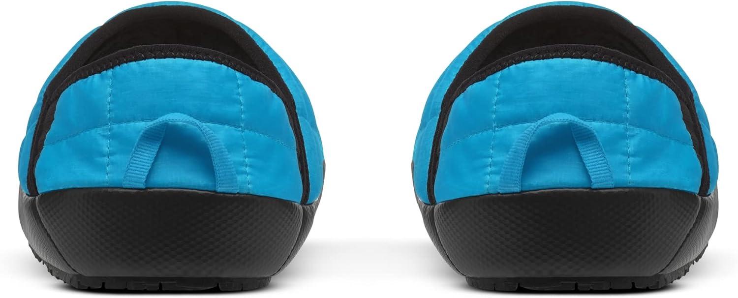 imageTHE NORTH FACE Mens Thermoball Traction Mule V Winter Shoe Insulated ampamp Water Repellent Rubber OutsoleAcoustic BlueTnf Black