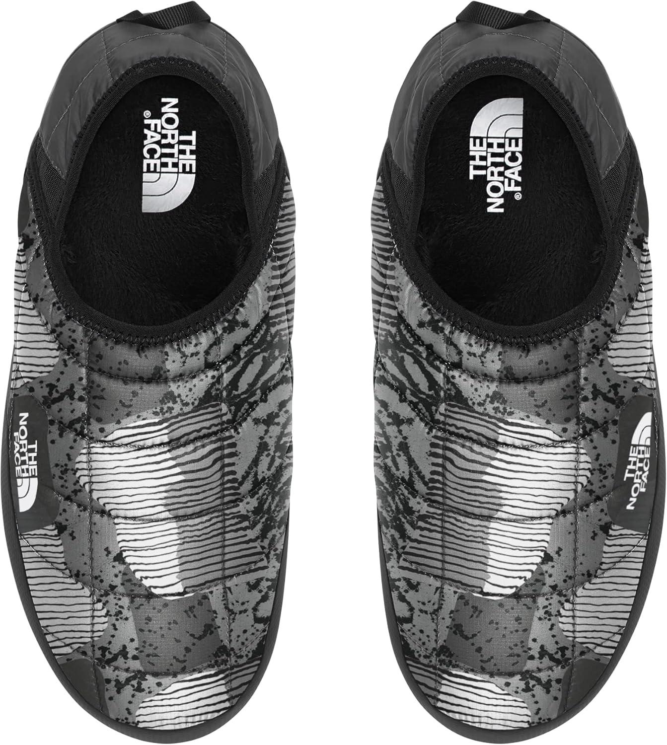 imageTHE NORTH FACE Mens Thermoball Traction Mule V Winter Shoe Insulated ampamp Water Repellent Rubber OutsoleAsphalt Grey Abstract Yosemite PrintAsphalt Grey