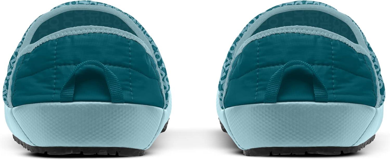 imageTHE NORTH FACE Mens Thermoball Traction Mule V Winter Shoe Insulated ampamp Water Repellent Rubber OutsoleBlue Coral Tnf Lowercase PrintBlue Coral